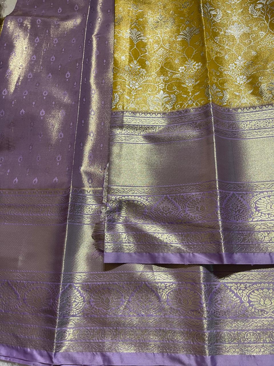 SWAYAMVARAM-YELLOW WITH LILAC BRIDAL EDIT