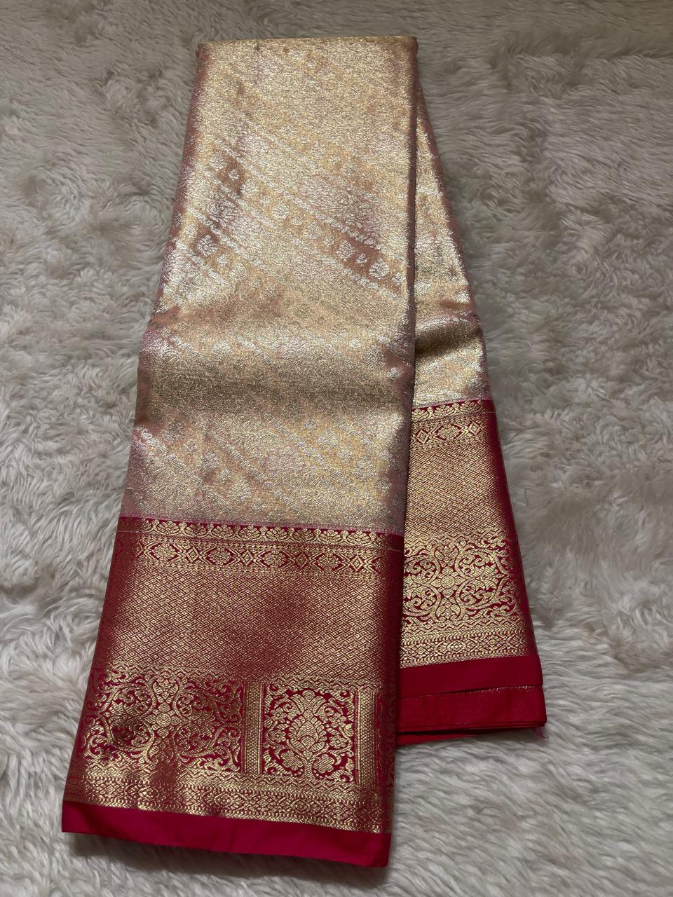 SWAYAMVARAM-PASTEL PINK WITH RANIPINK SAREE