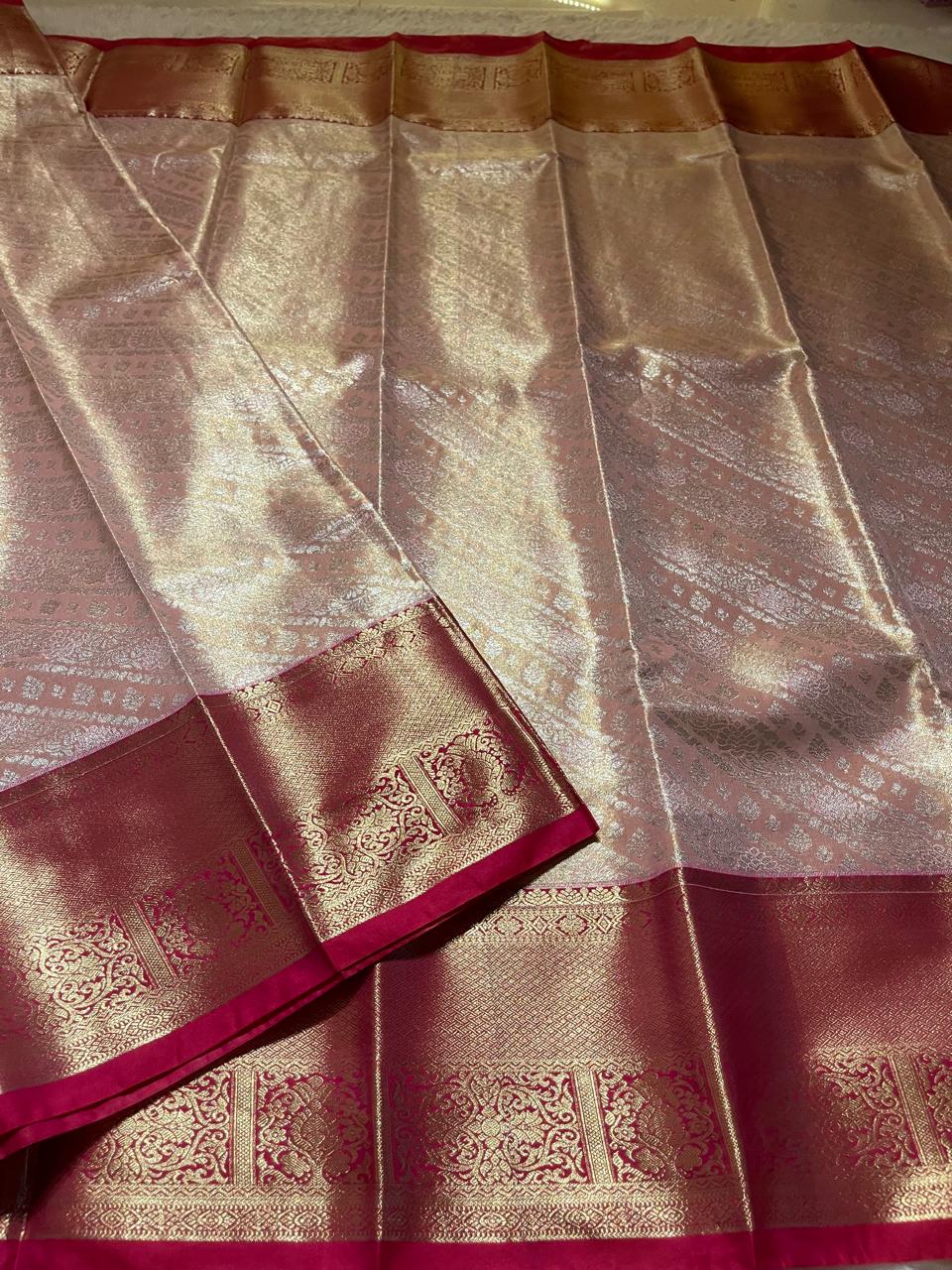 SWAYAMVARAM-PASTEL PINK WITH RANIPINK SAREE