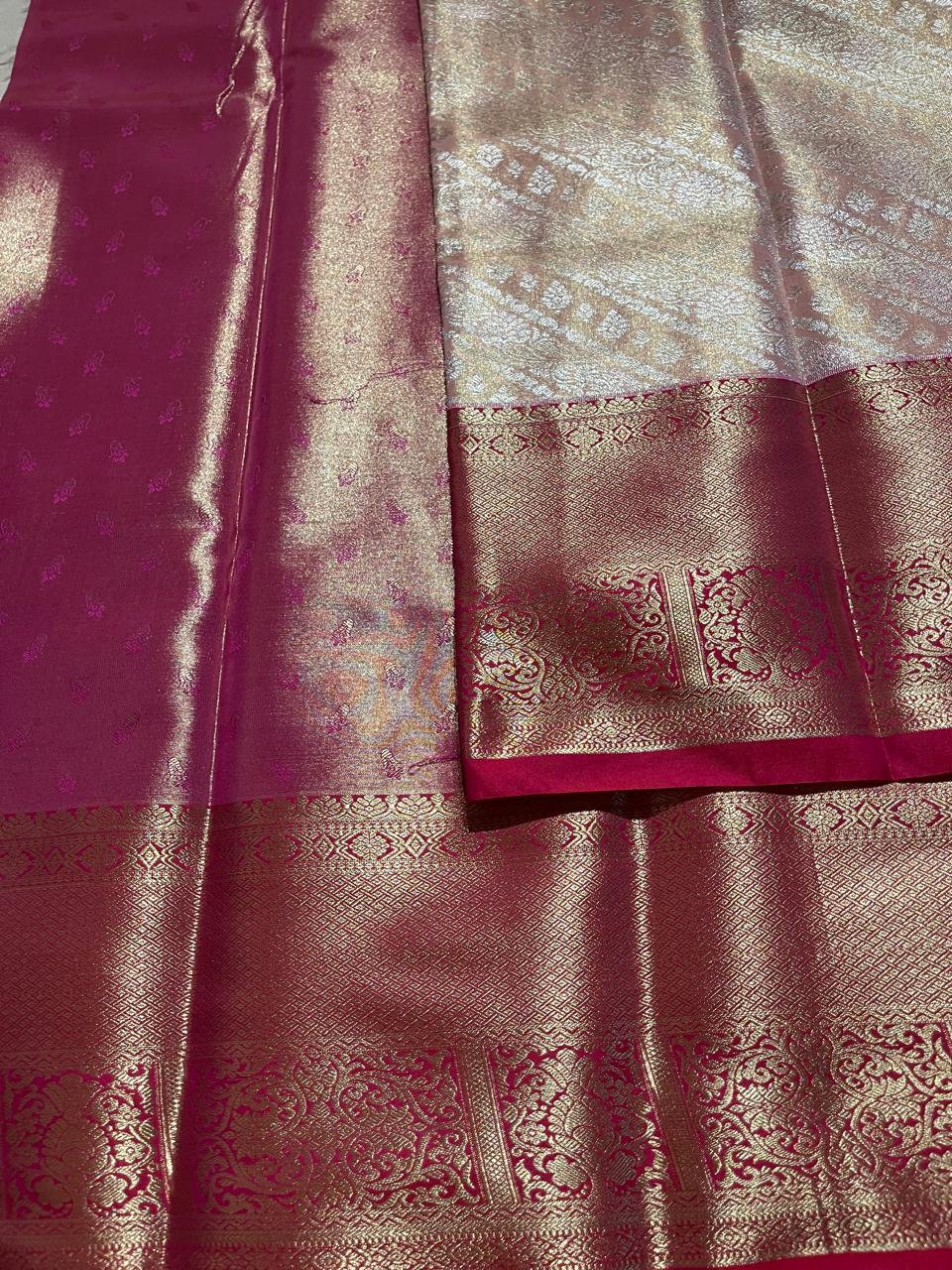 SWAYAMVARAM-PASTEL PINK WITH RANIPINK SAREE