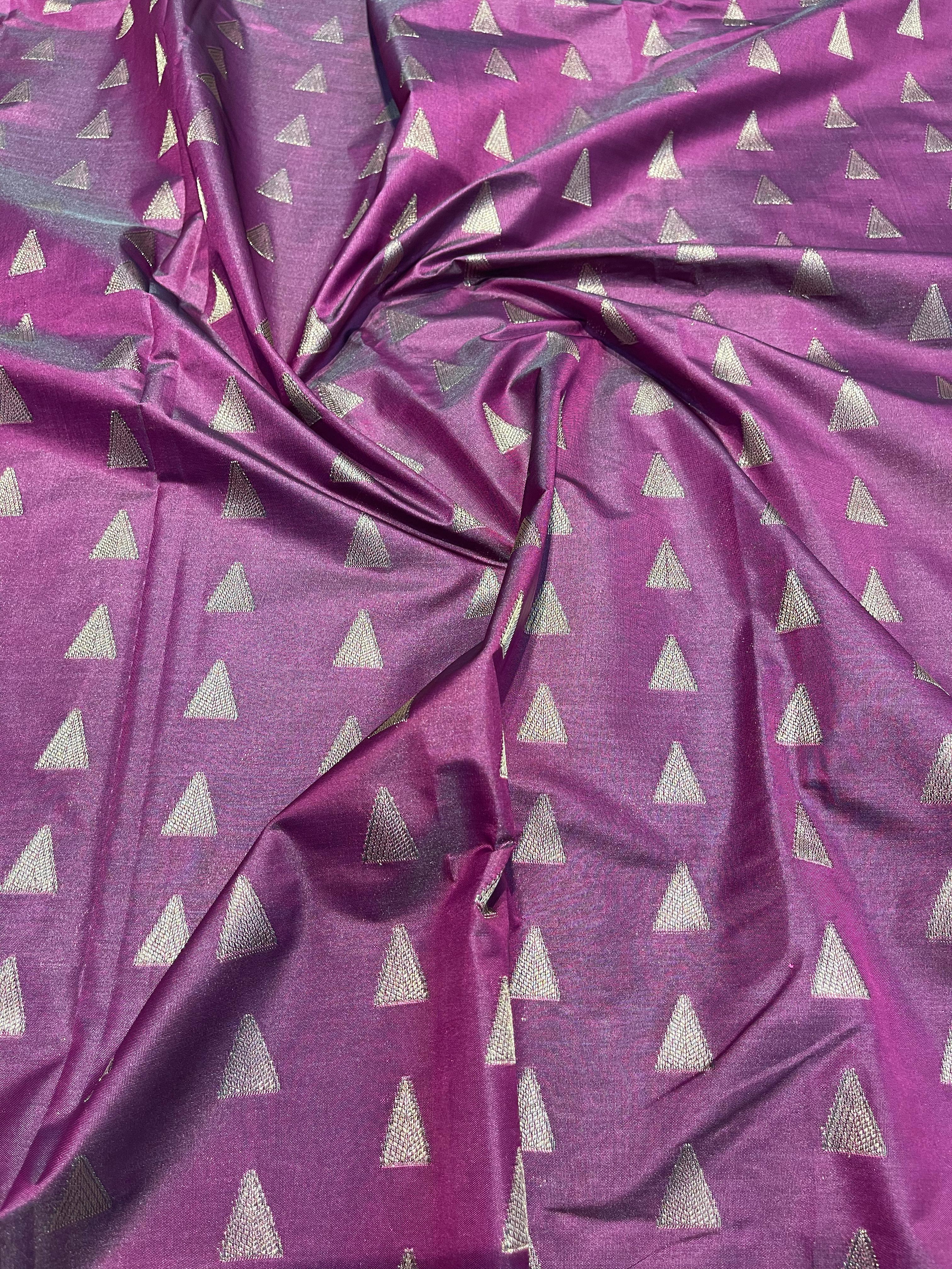 SWAYAMVARAM- PURPLE SILK SAREE BRIDAL EDIT
