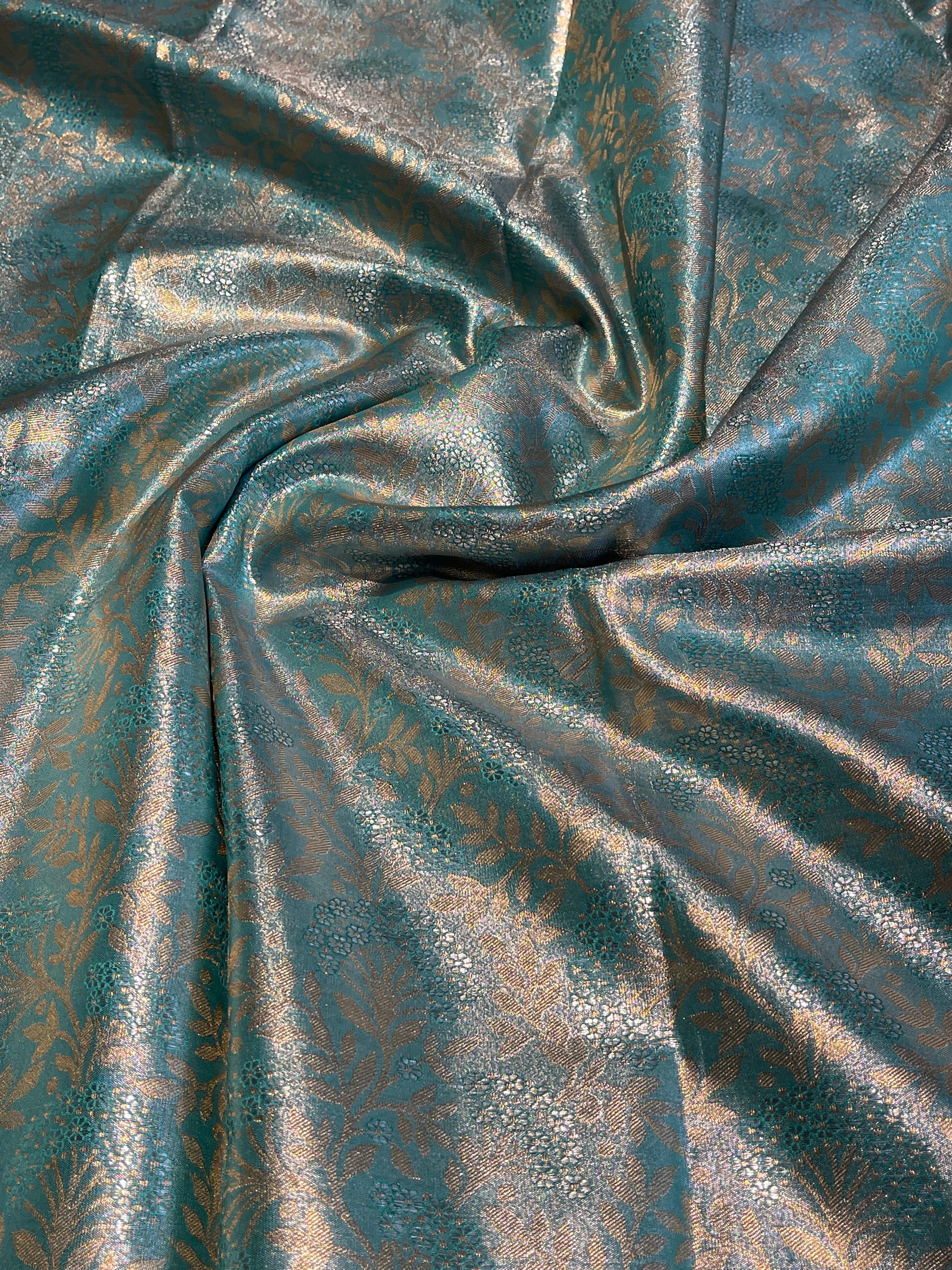 SWAYAMVARAM-ICEBLUE WITH RED BRIDAL EDIT SAREE