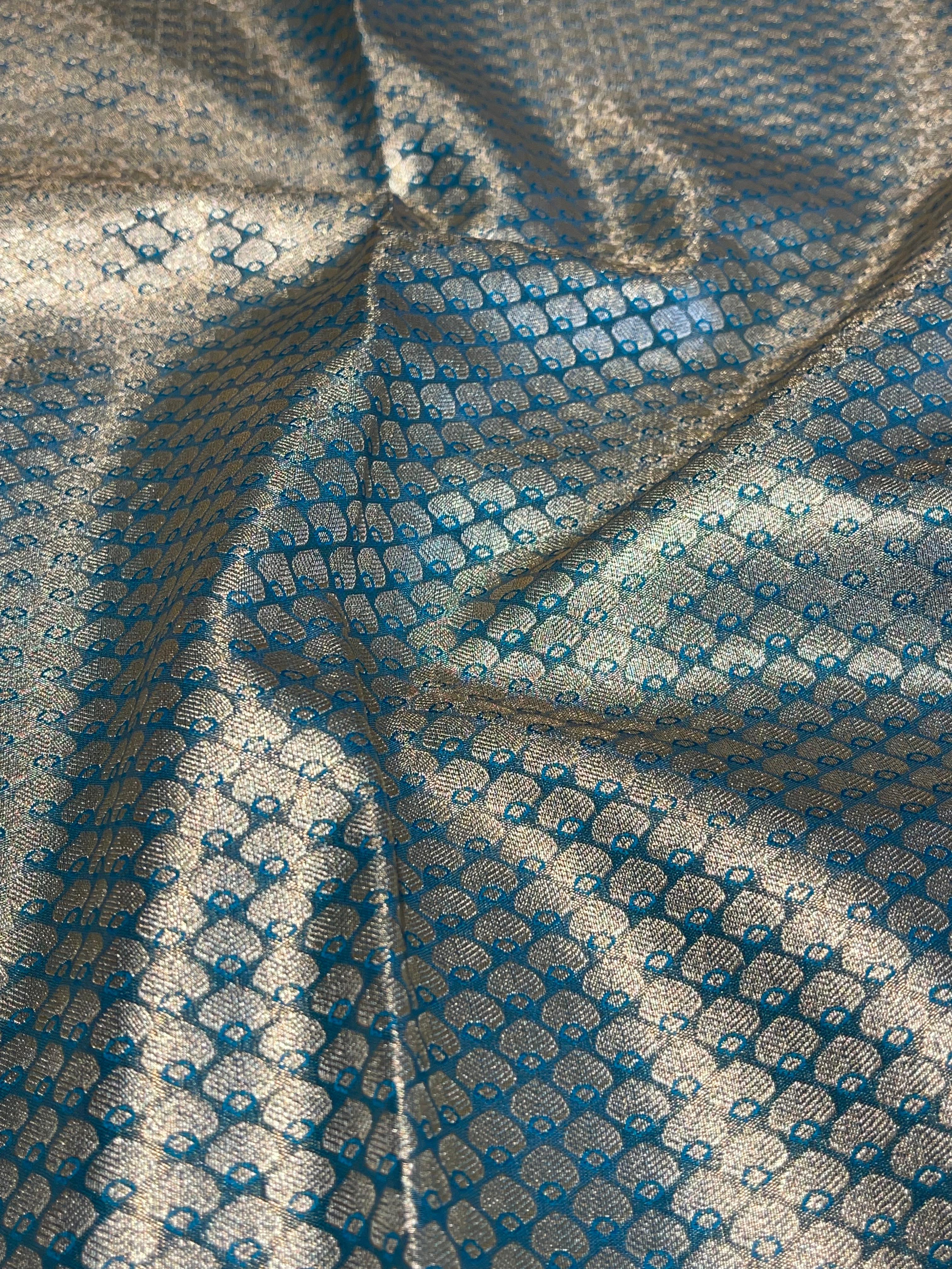 SWAYAMVARAM-PEACOCK ORANGE DUAL TONE