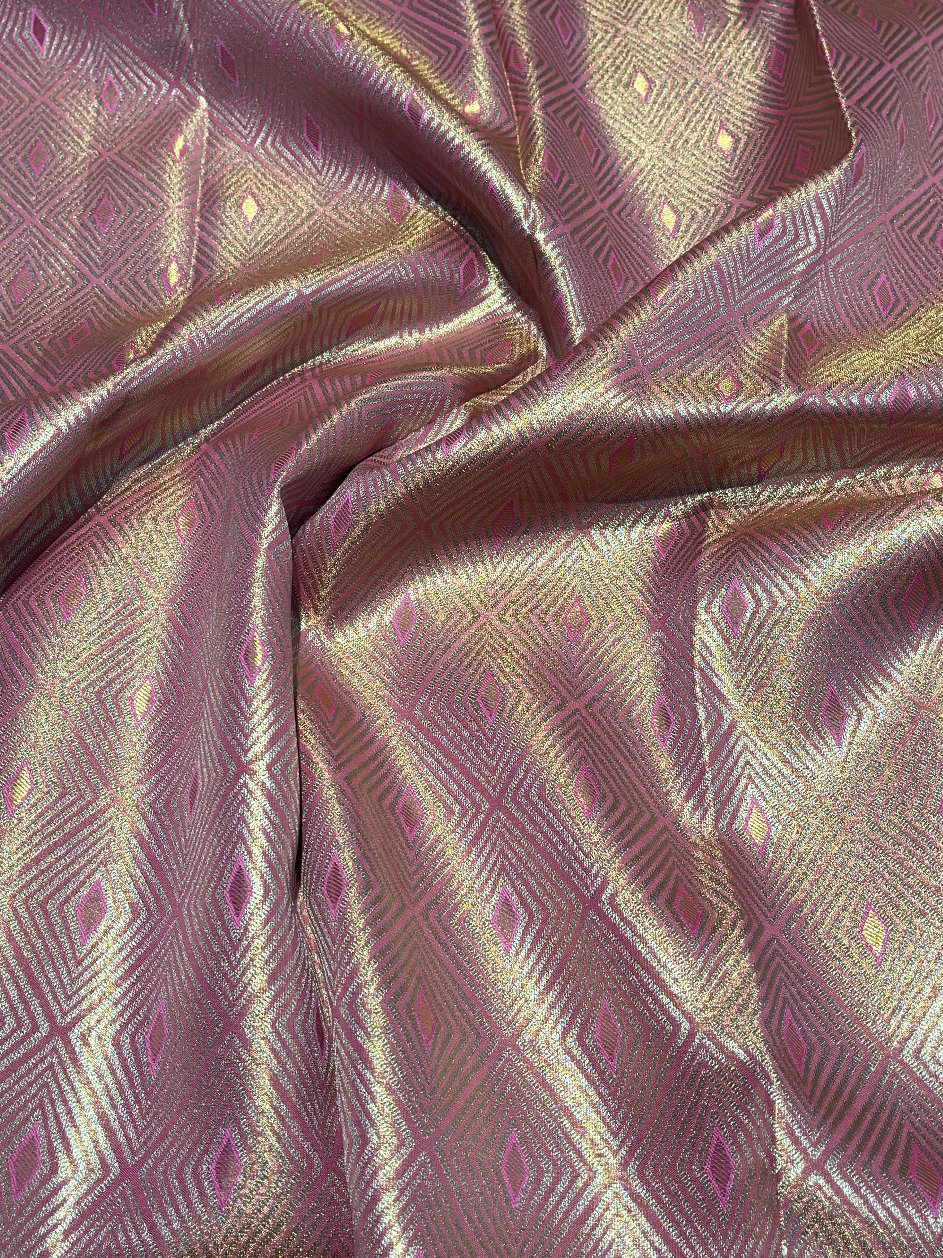 SWAYAMVARAM-PEACH WITH BROWN BRIDAL EDIT SAREE