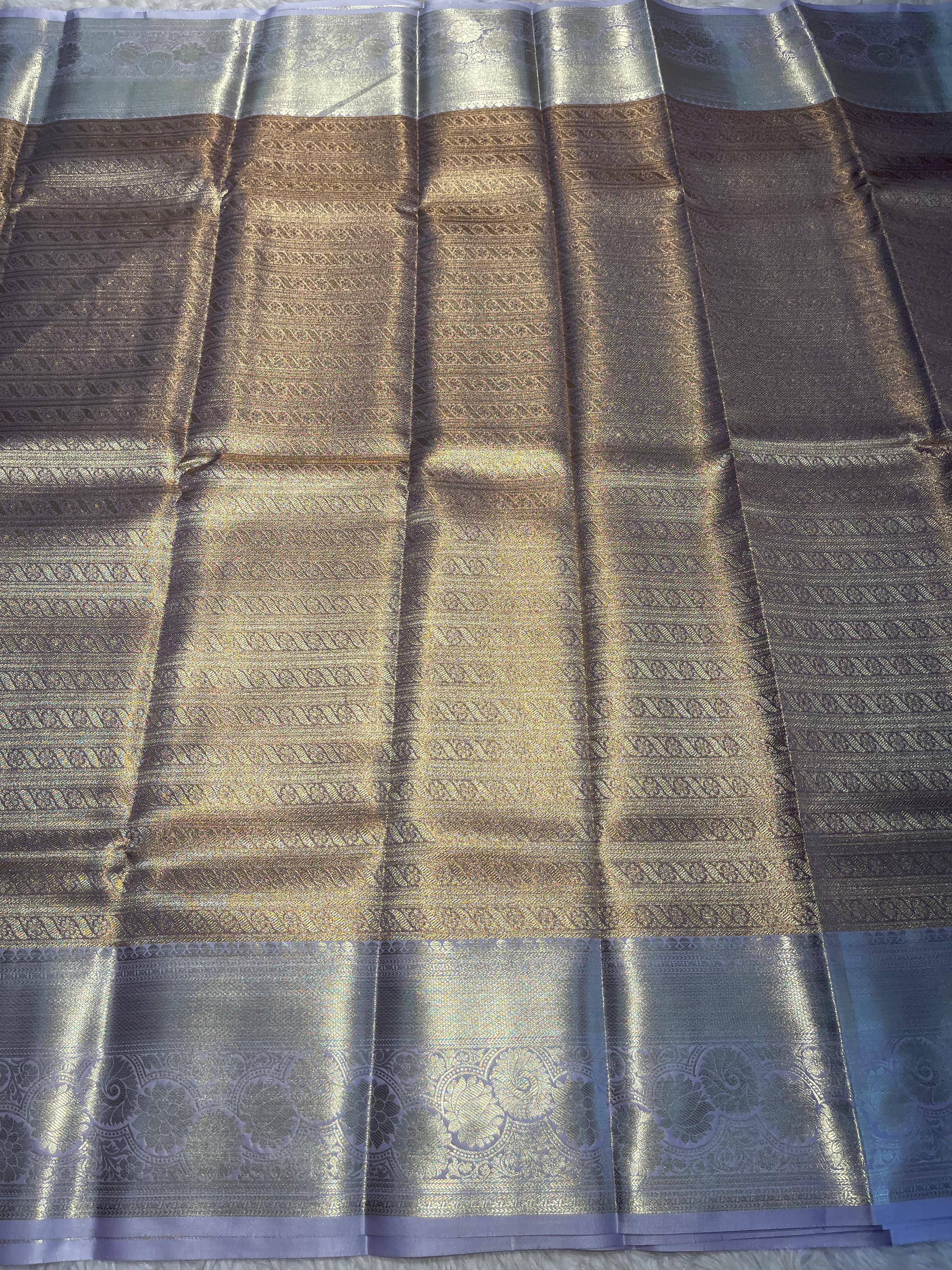 SWAYAMVARAM-LILAC AND DUAL TONE SILK SL06