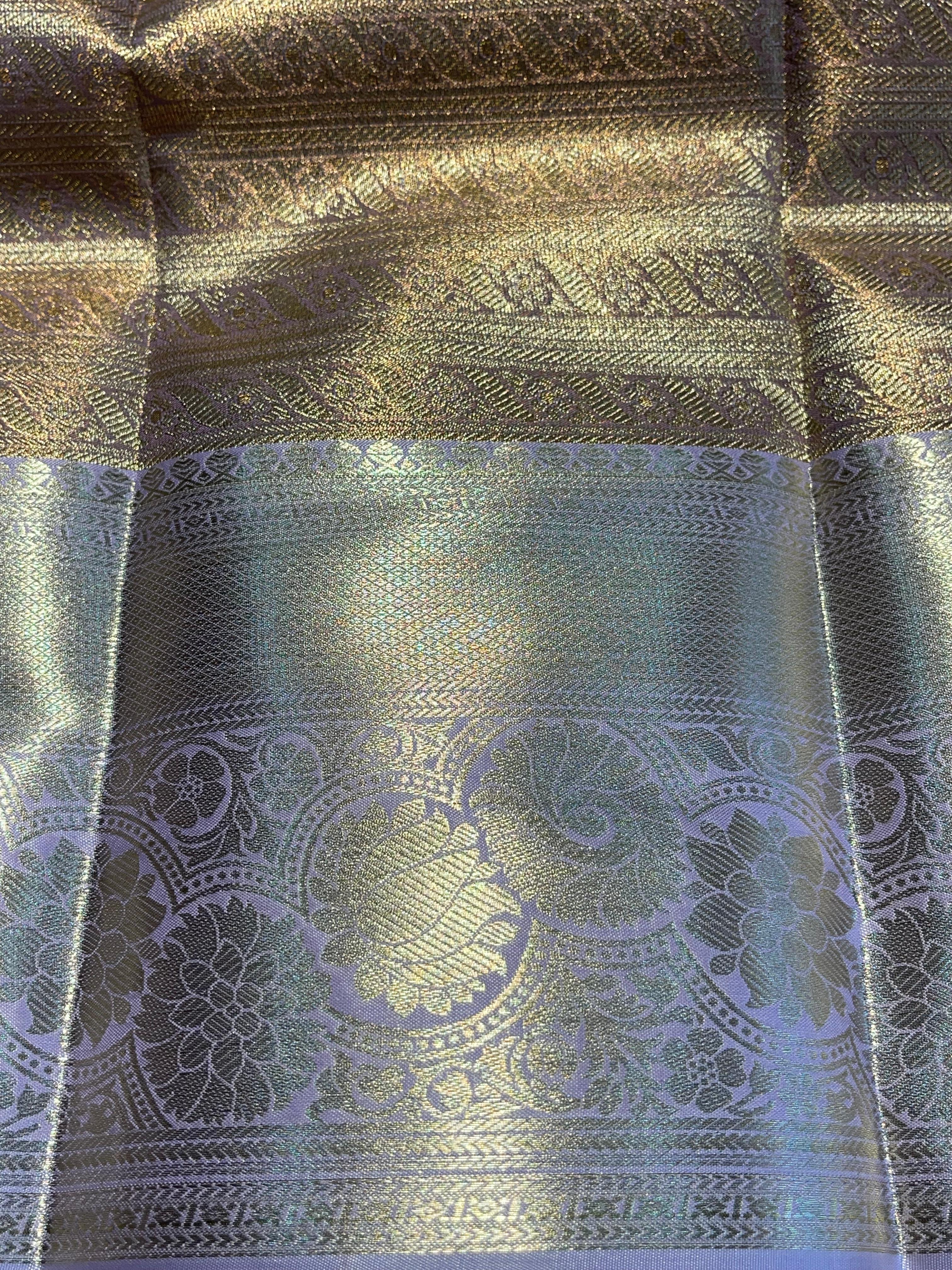SWAYAMVARAM-LILAC AND DUAL TONE SILK SL06