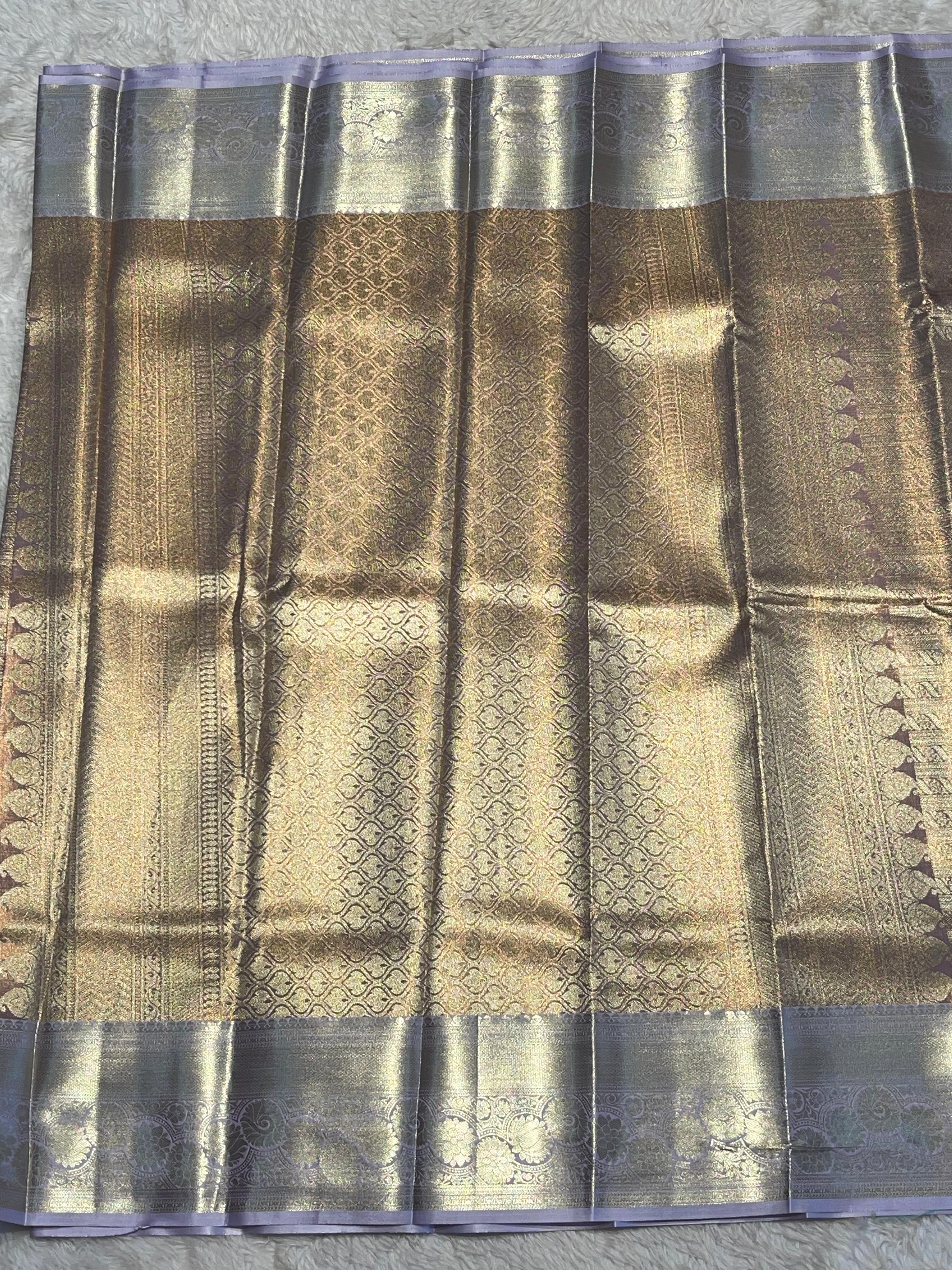 SWAYAMVARAM-LILAC AND DUAL TONE SILK SL06