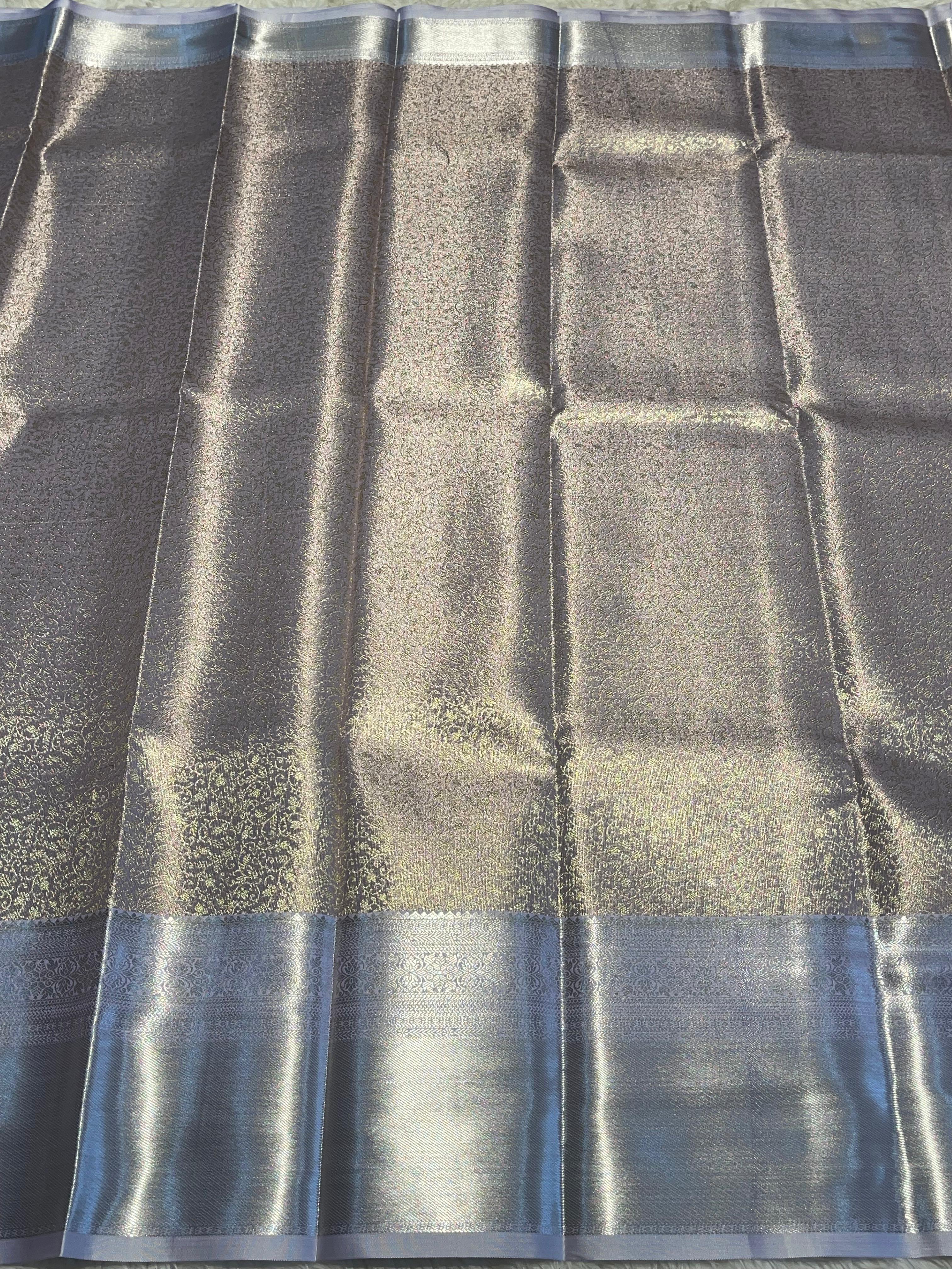 SWAYAMVARAM-LILAC DUAL TONE SILK SL04