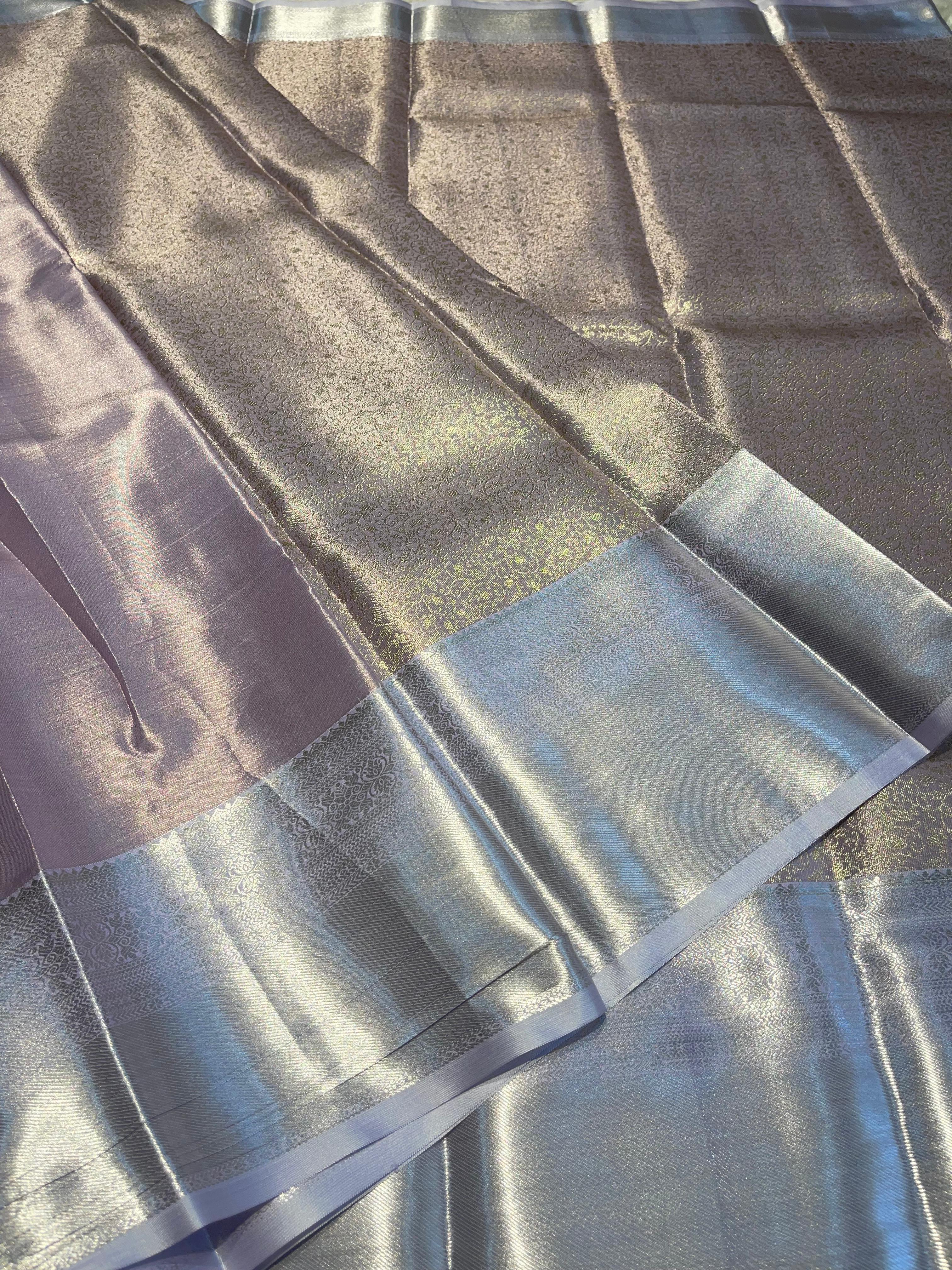 SWAYAMVARAM-LILAC DUAL TONE SILK SL04