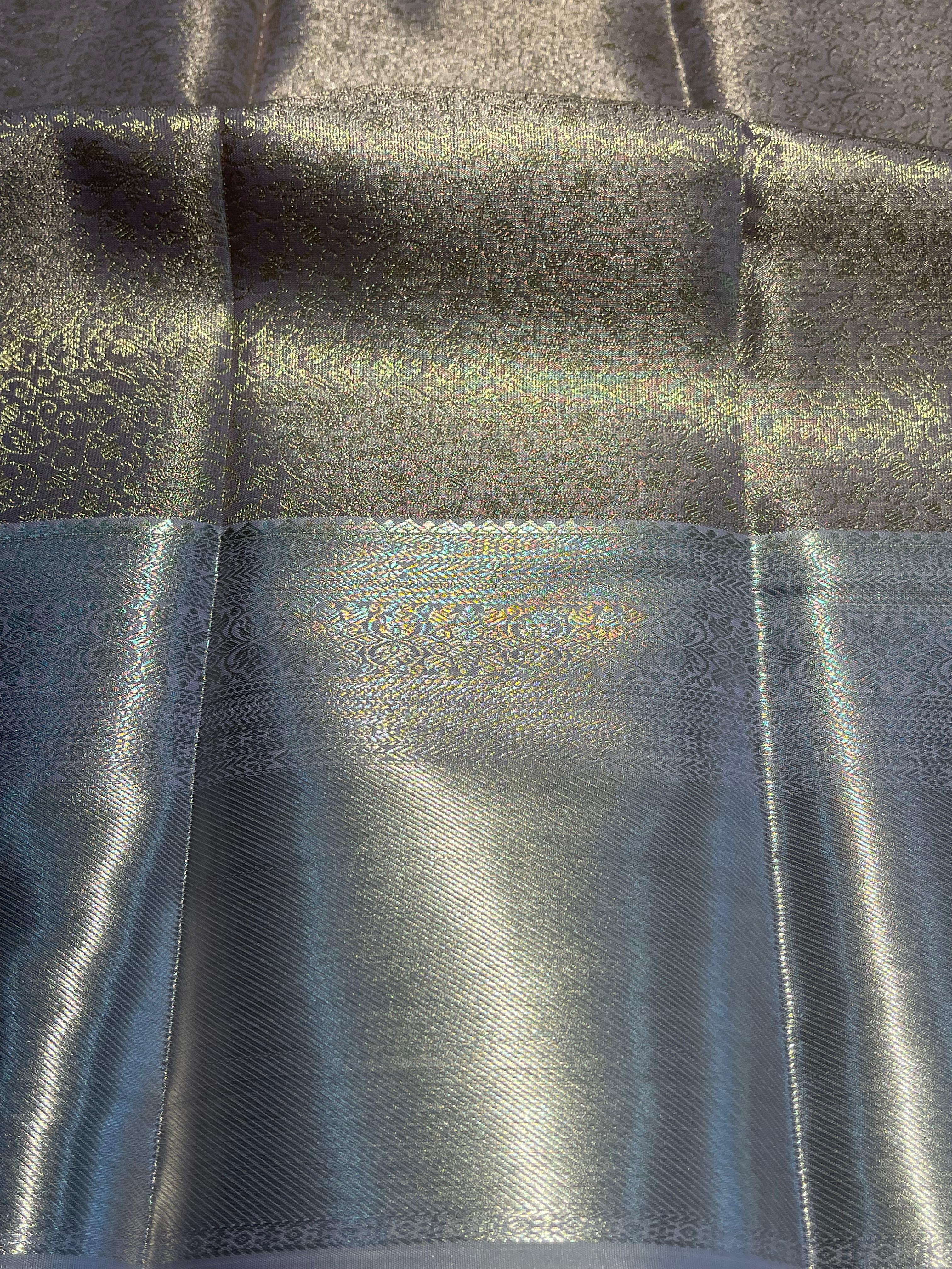 SWAYAMVARAM-LILAC DUAL TONE SILK SL04