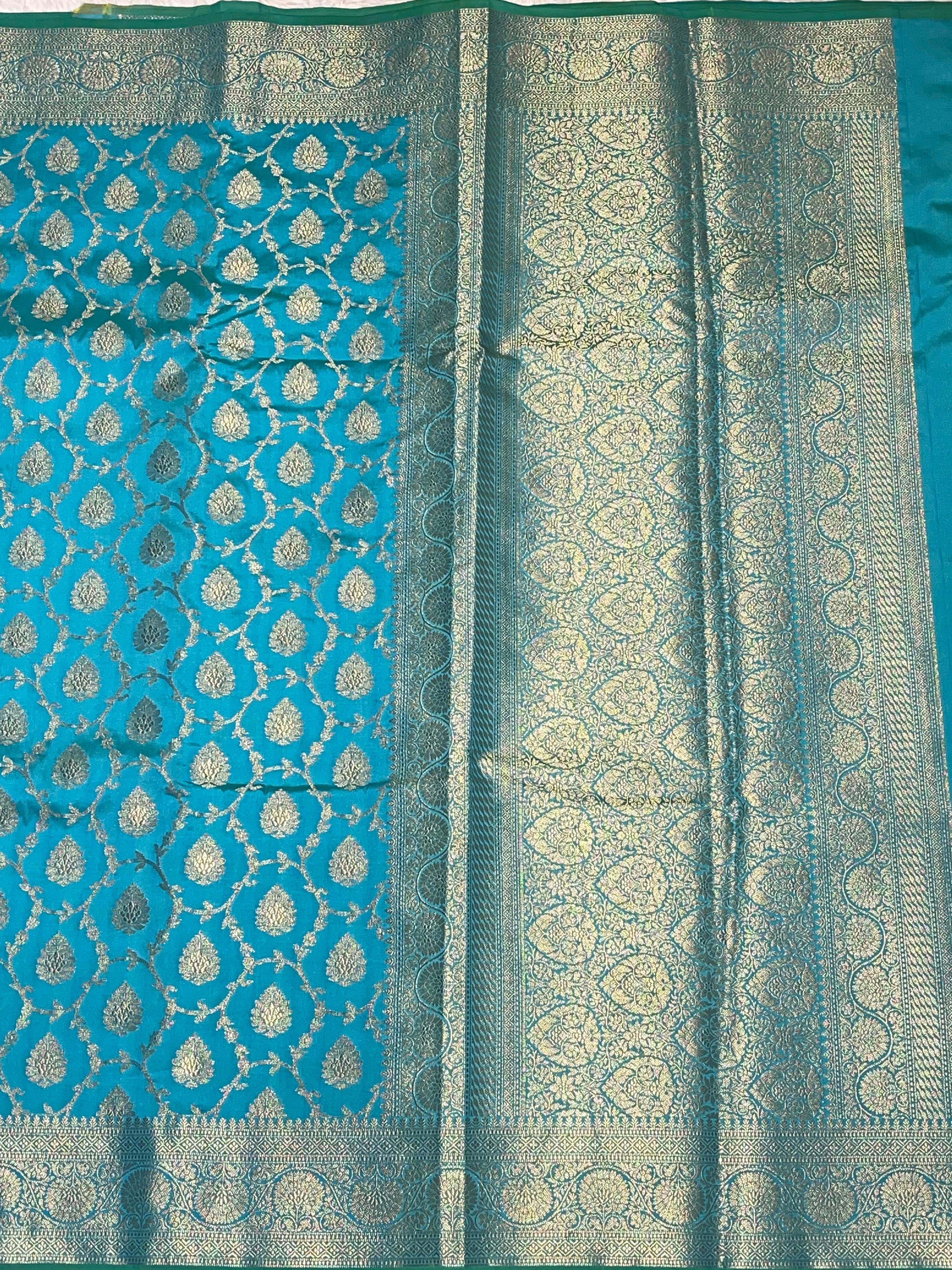 ANIKA'S SEMI KATAN SILK SAREE - ASK02
