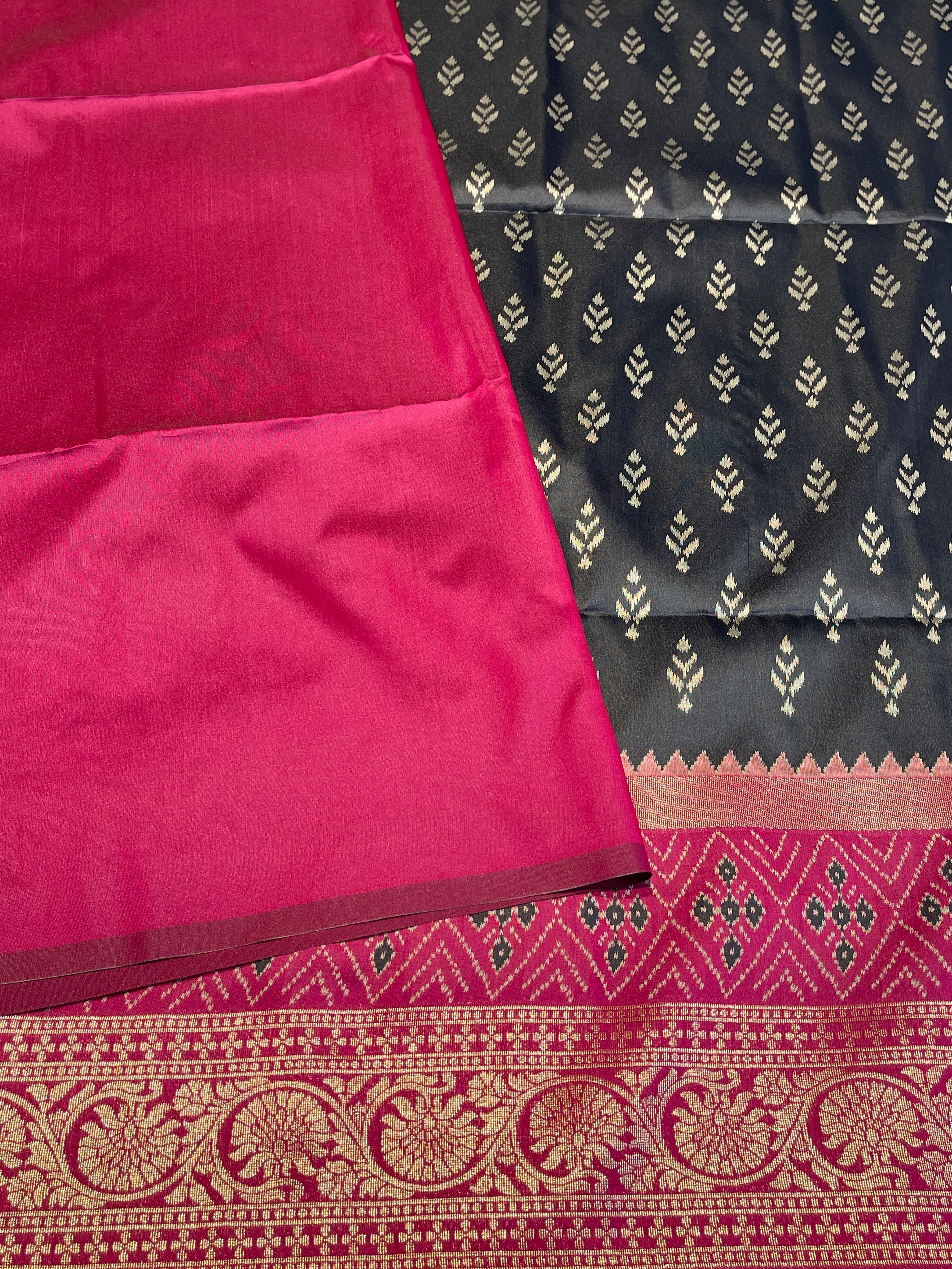 POCHAMPALLY SEMI SILK SAREE - PS08