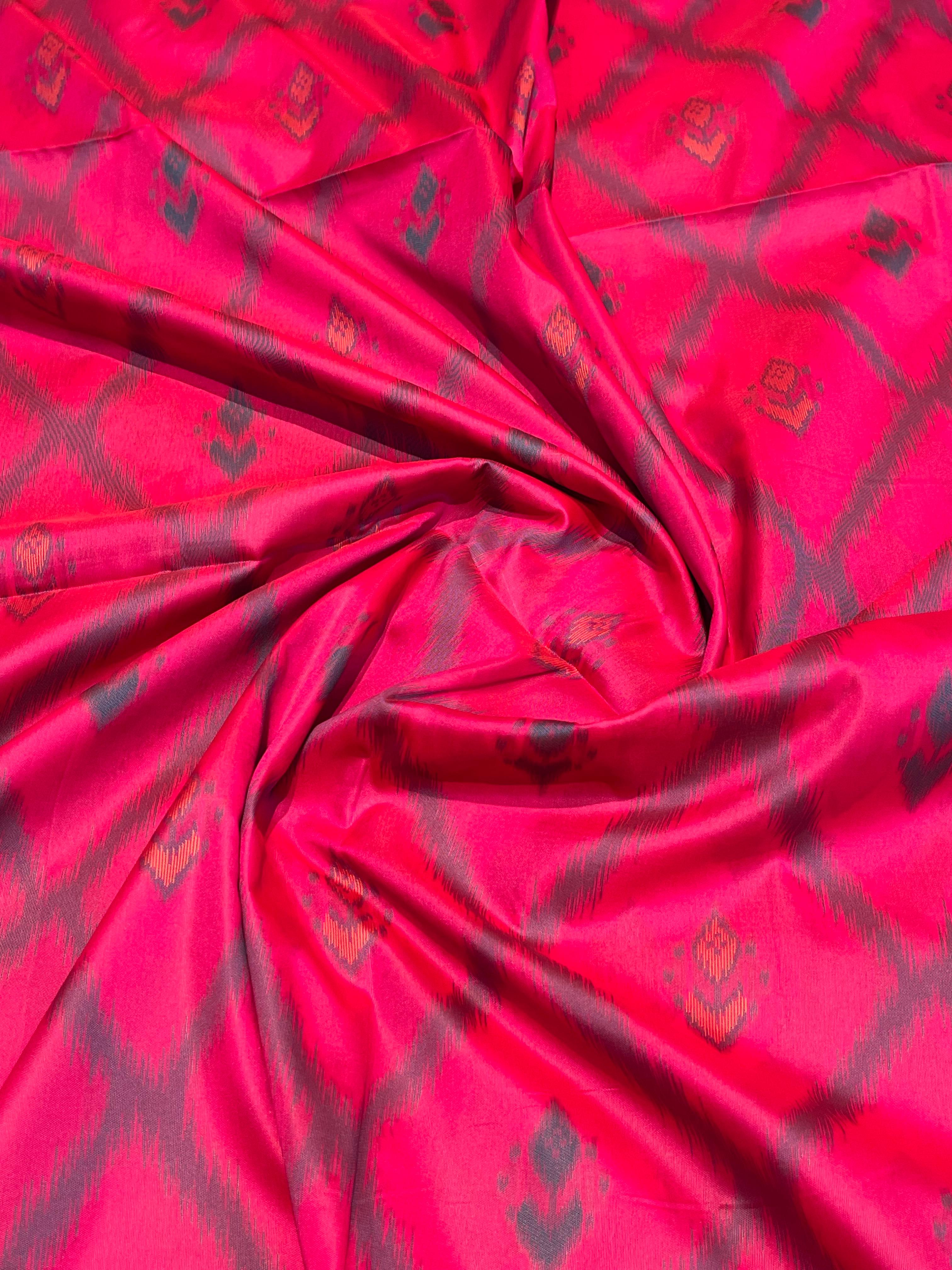 POCHAMPALLY SEMI SILK SAREE - PS06