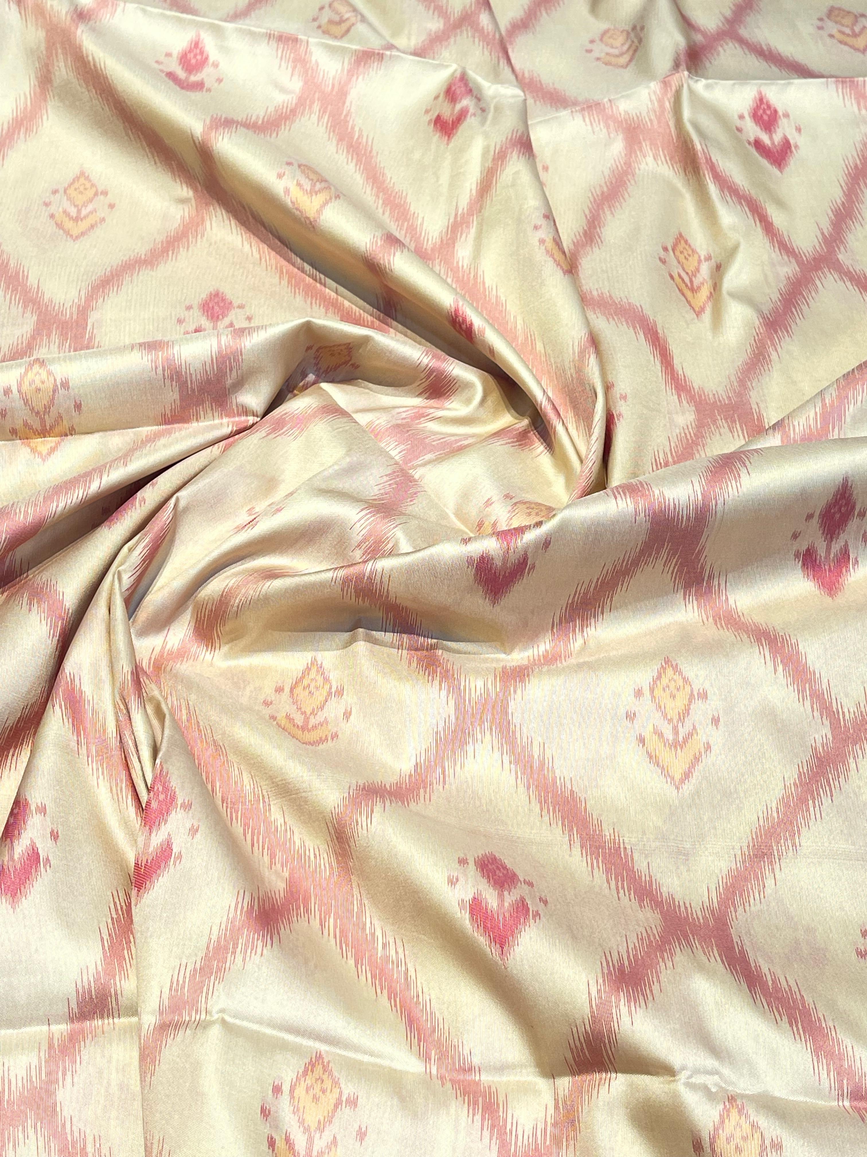 POCHAMPALLY SEMI SILK SAREE - PS07