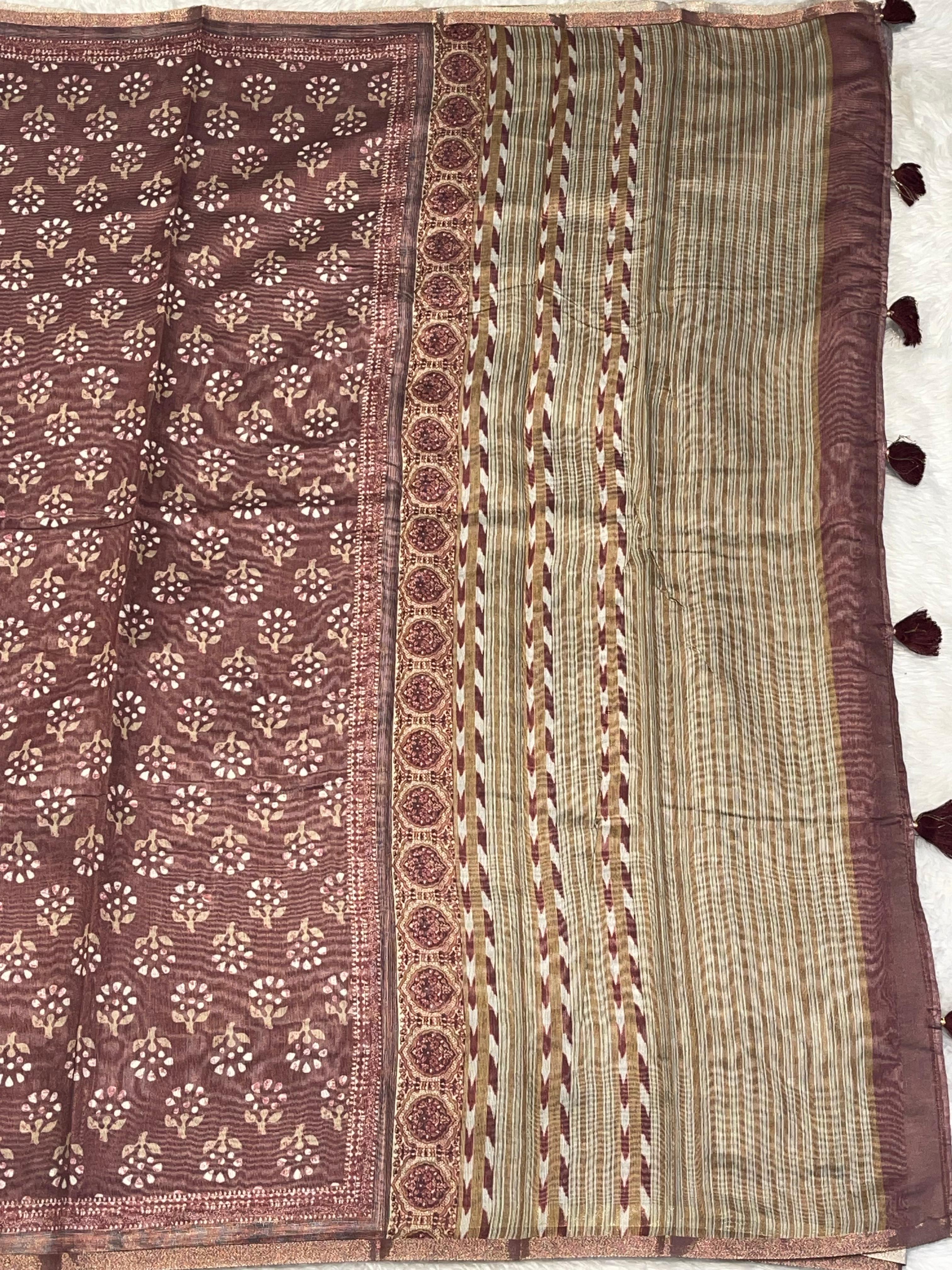 Jute Cotton Saree-04