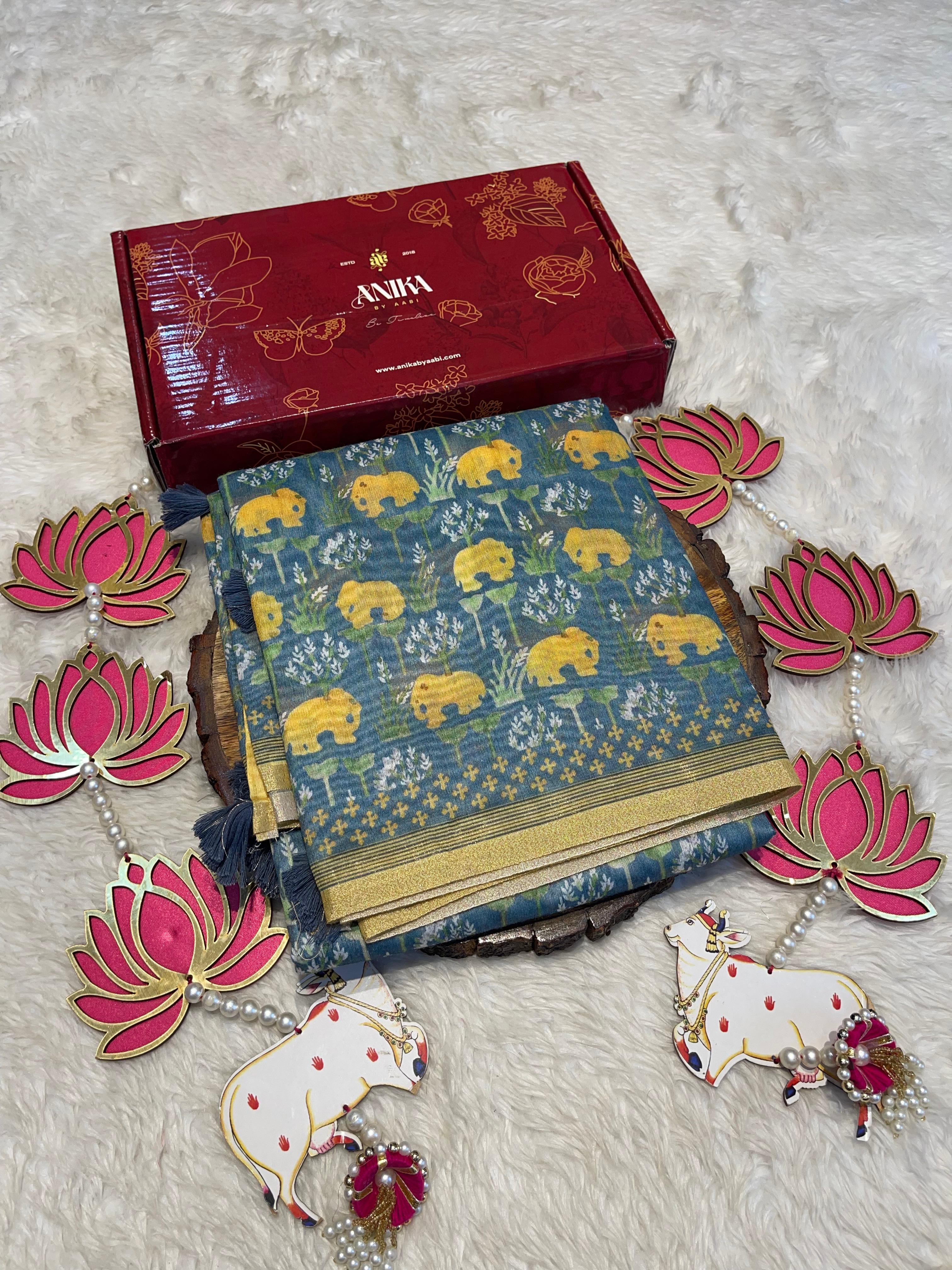 Jute Cotton Saree-02