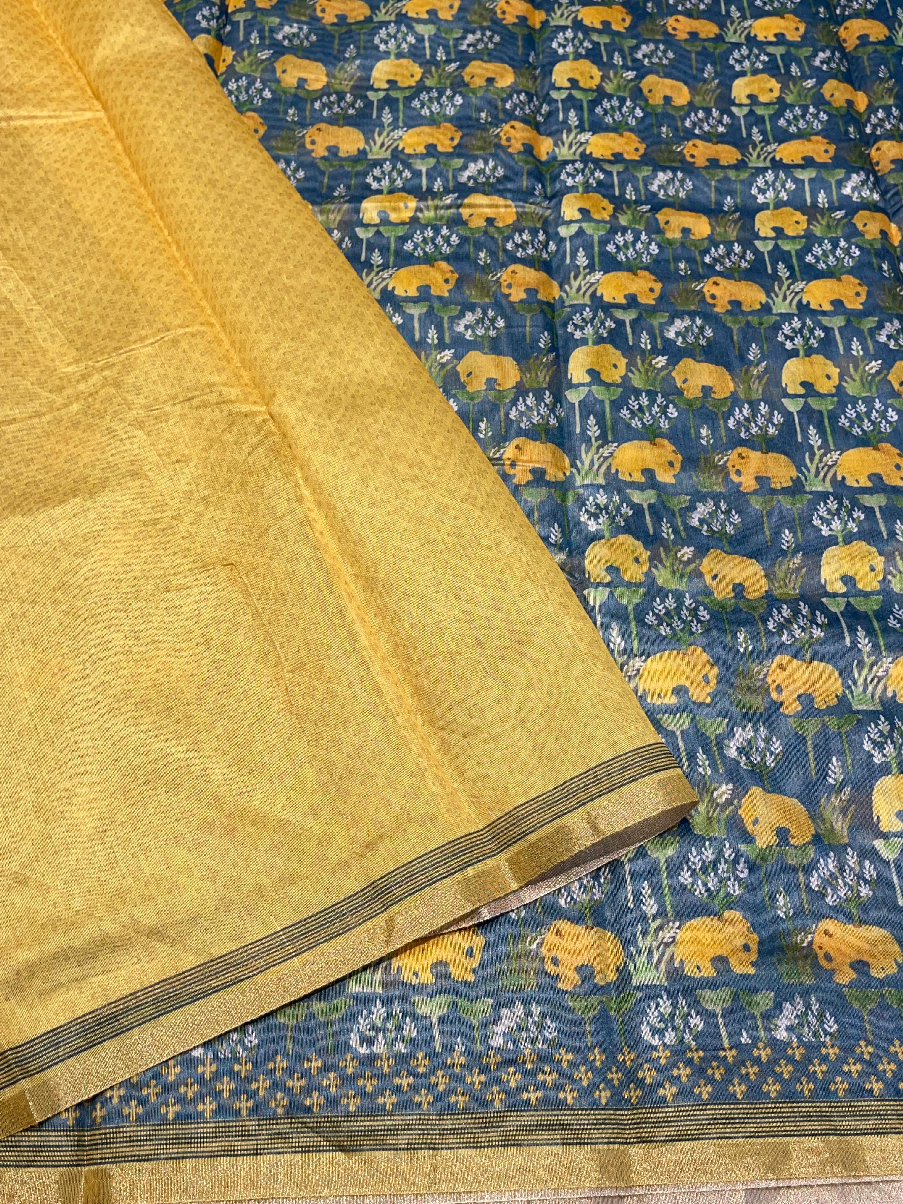 Jute Cotton Saree-02