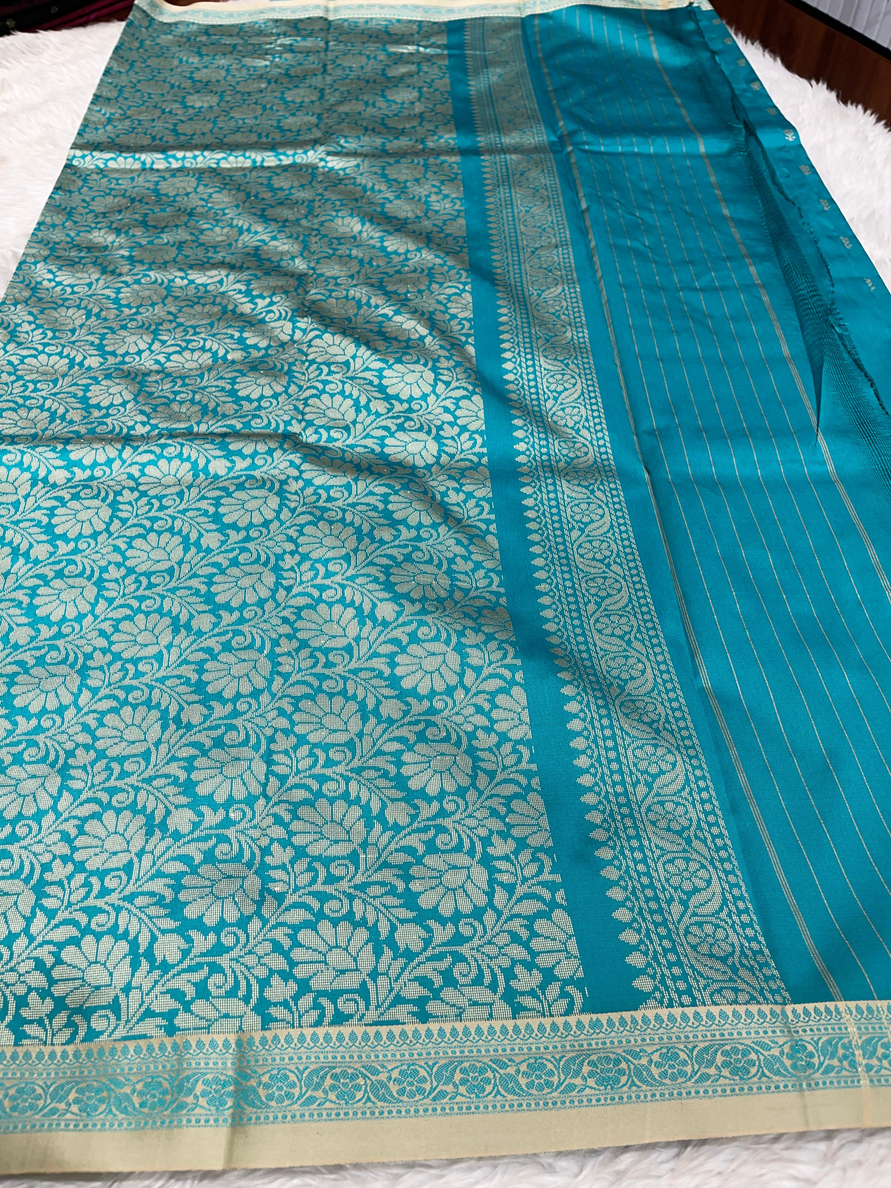 Anika's cotton silk Saree - Butta 02