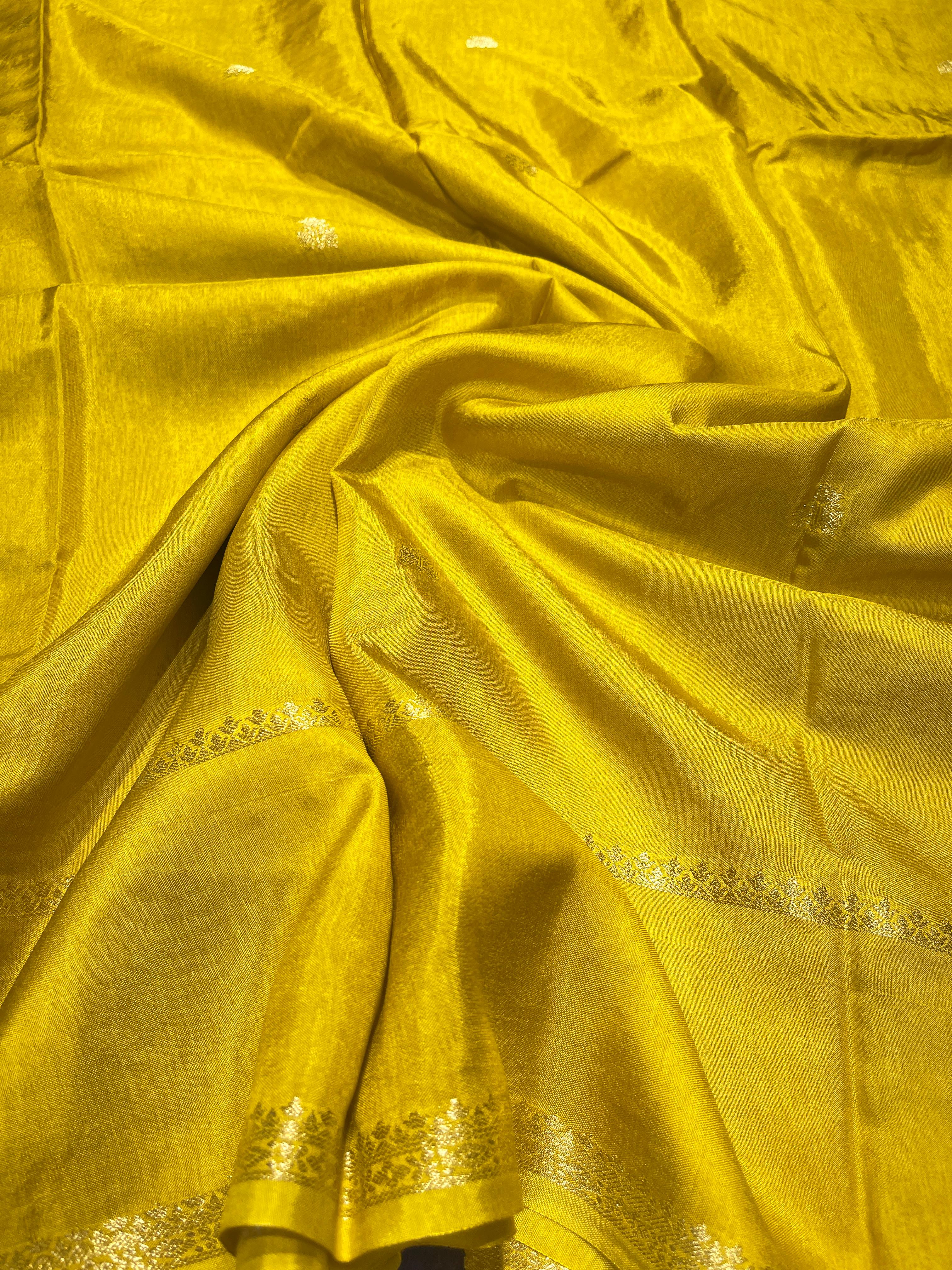 Viscose Chinon Silk Saree  -  vcs04