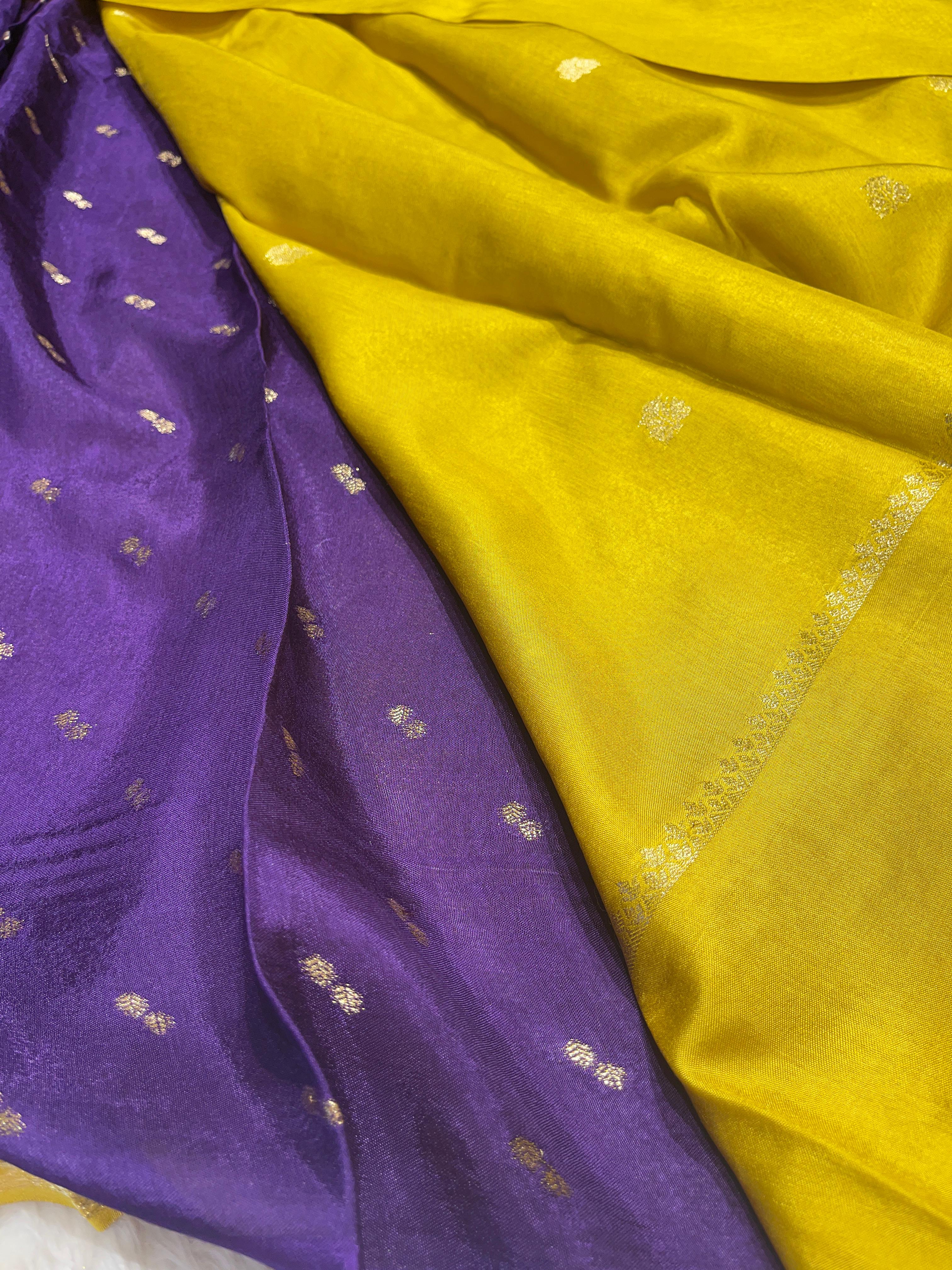 Viscose Chinon Silk Saree  -  vcs04