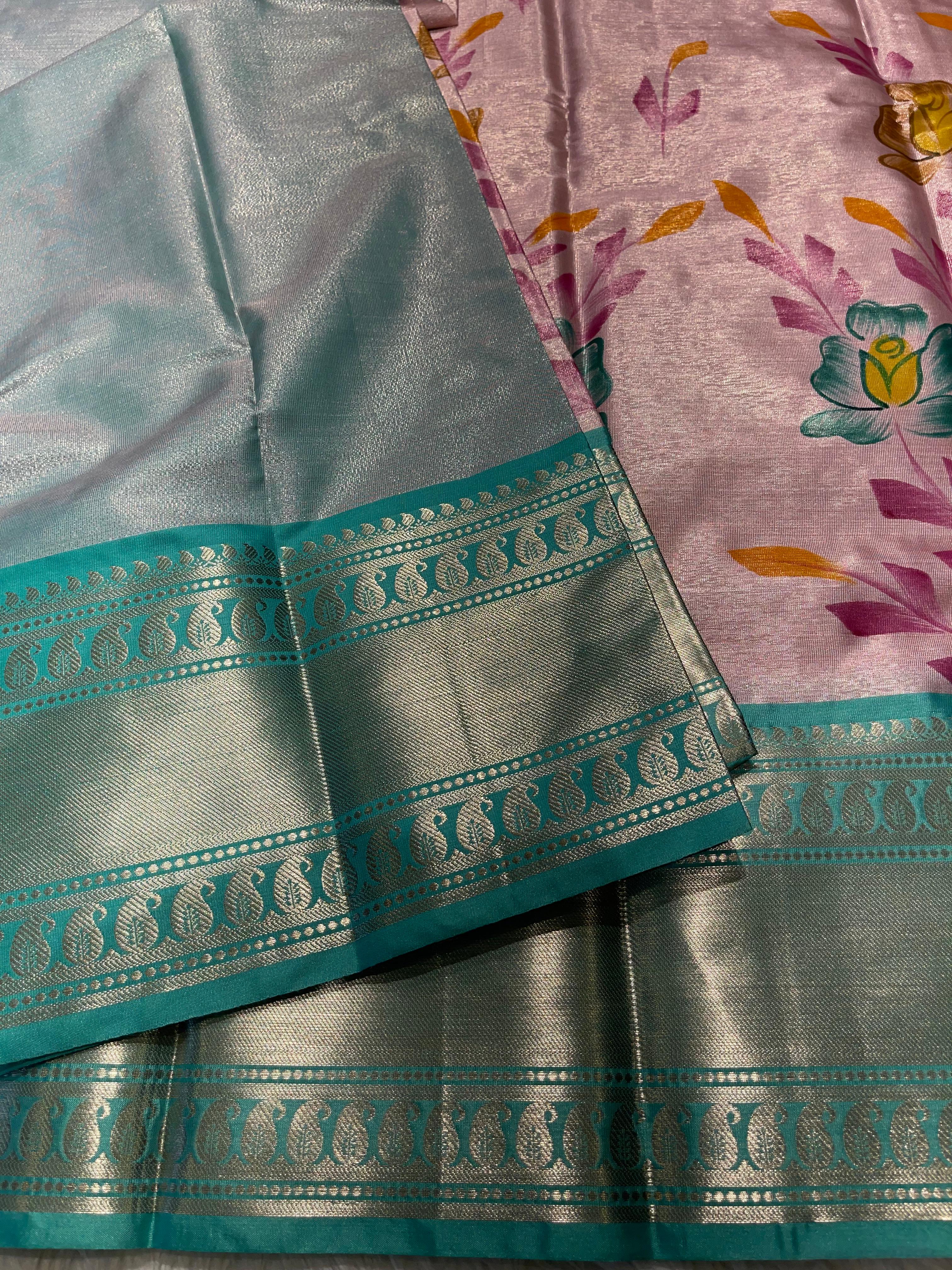 ANIKA'S KANCHI SEMI TISSUE SILK SAREE-AK05