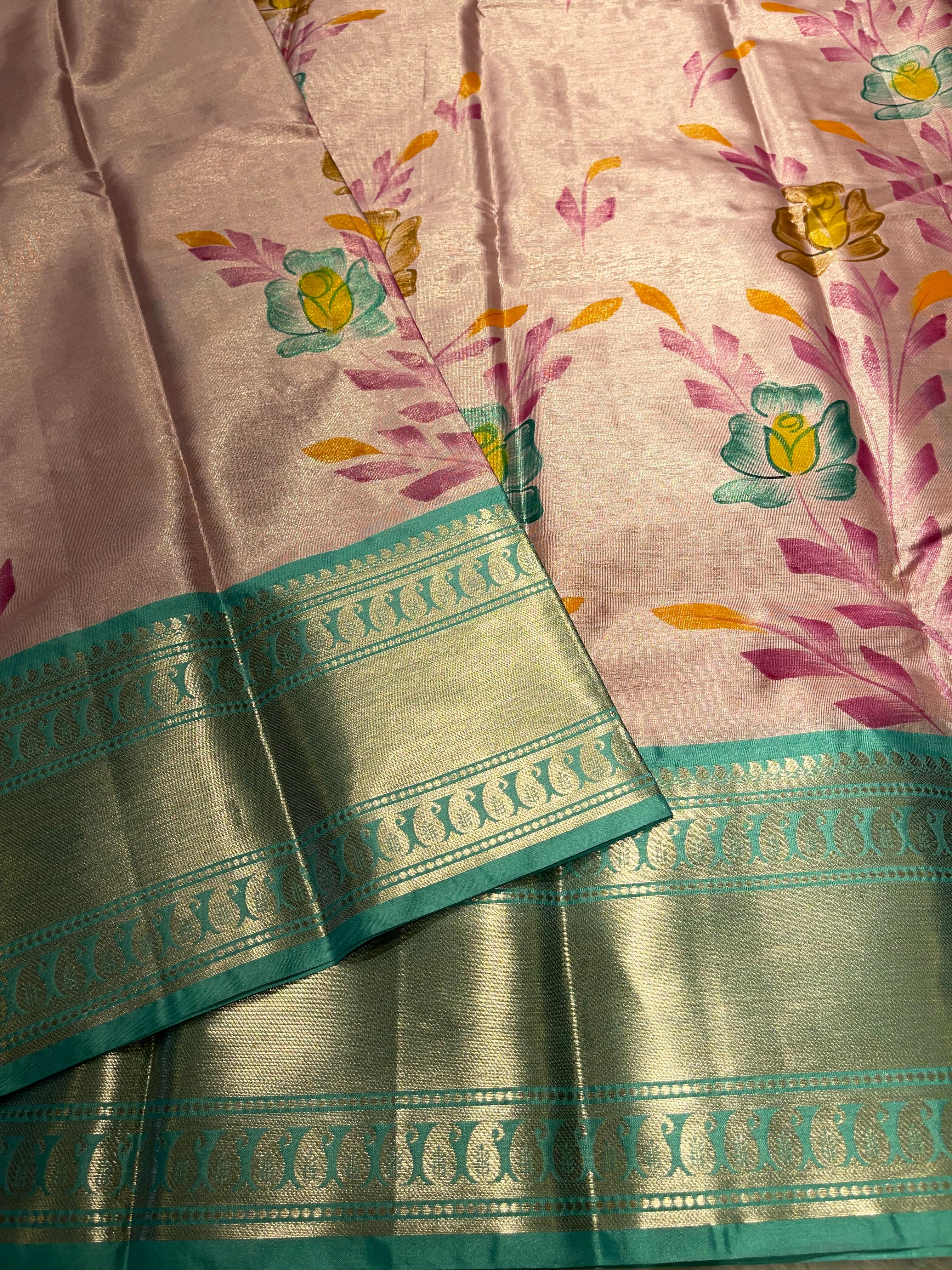 ANIKA'S KANCHI SEMI TISSUE SILK SAREE-AK05