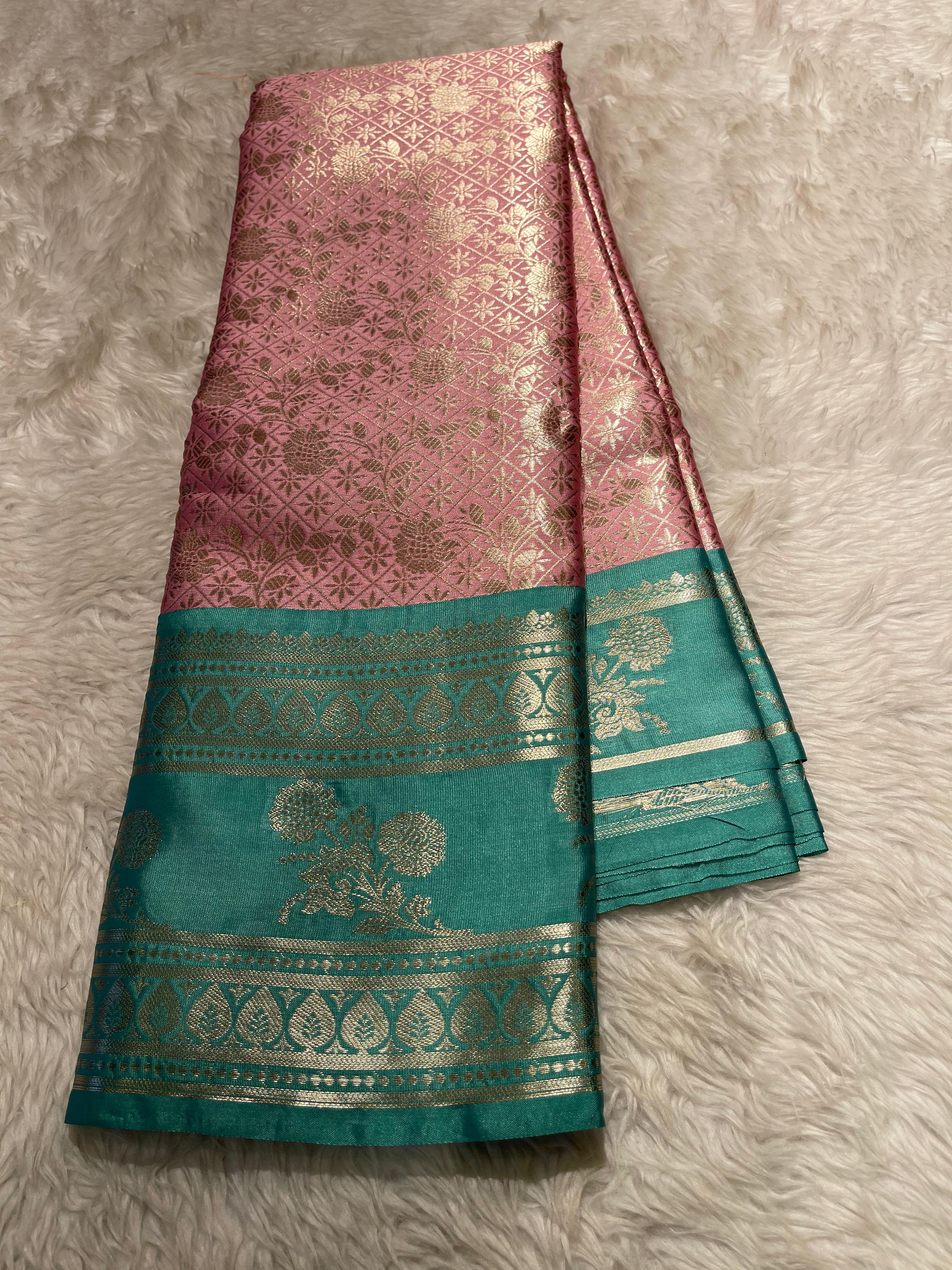 ANIKA'S KANCHI SEMI SILK SAREE-34