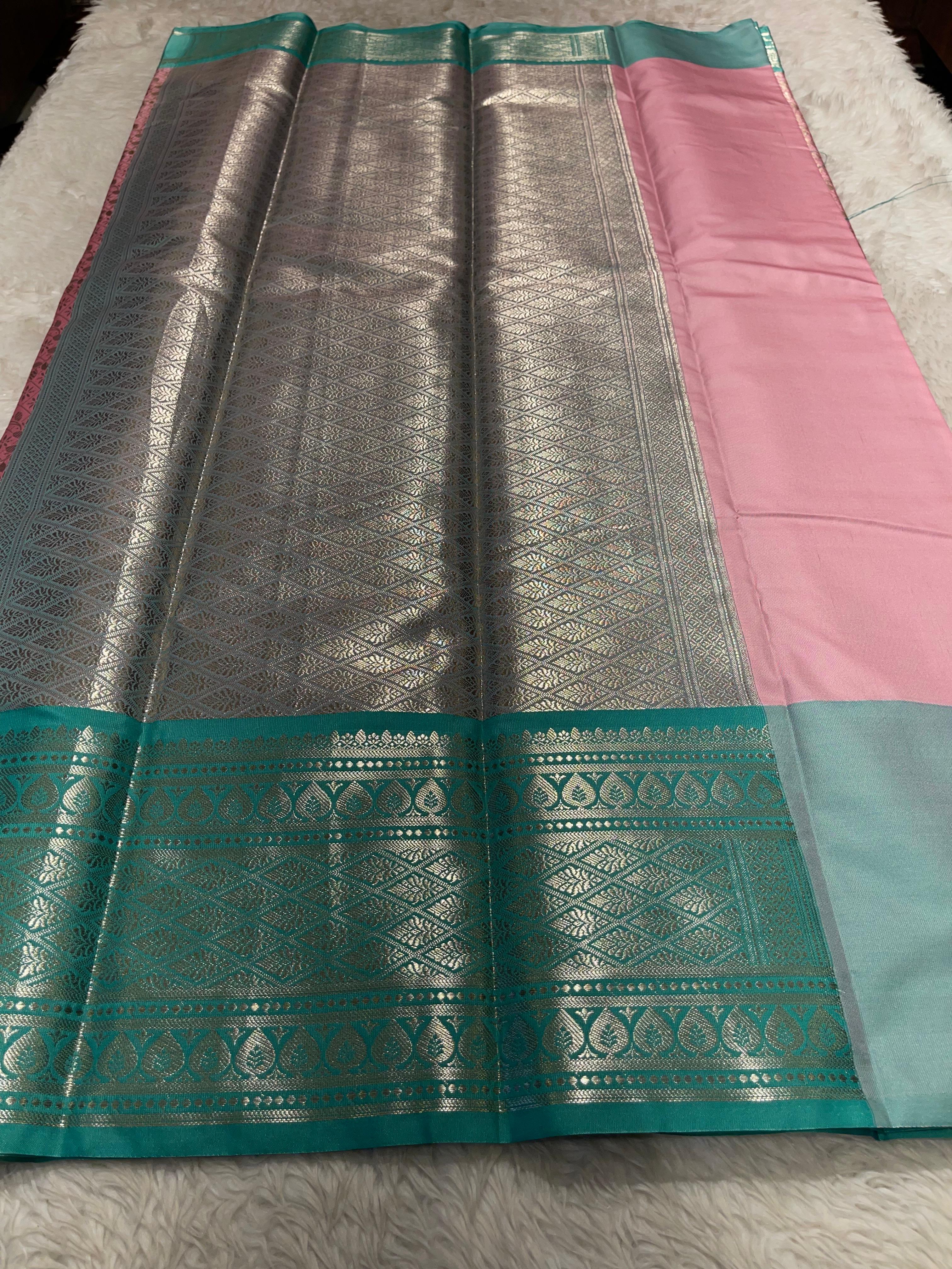 ANIKA'S KANCHI SEMI SILK SAREE-34