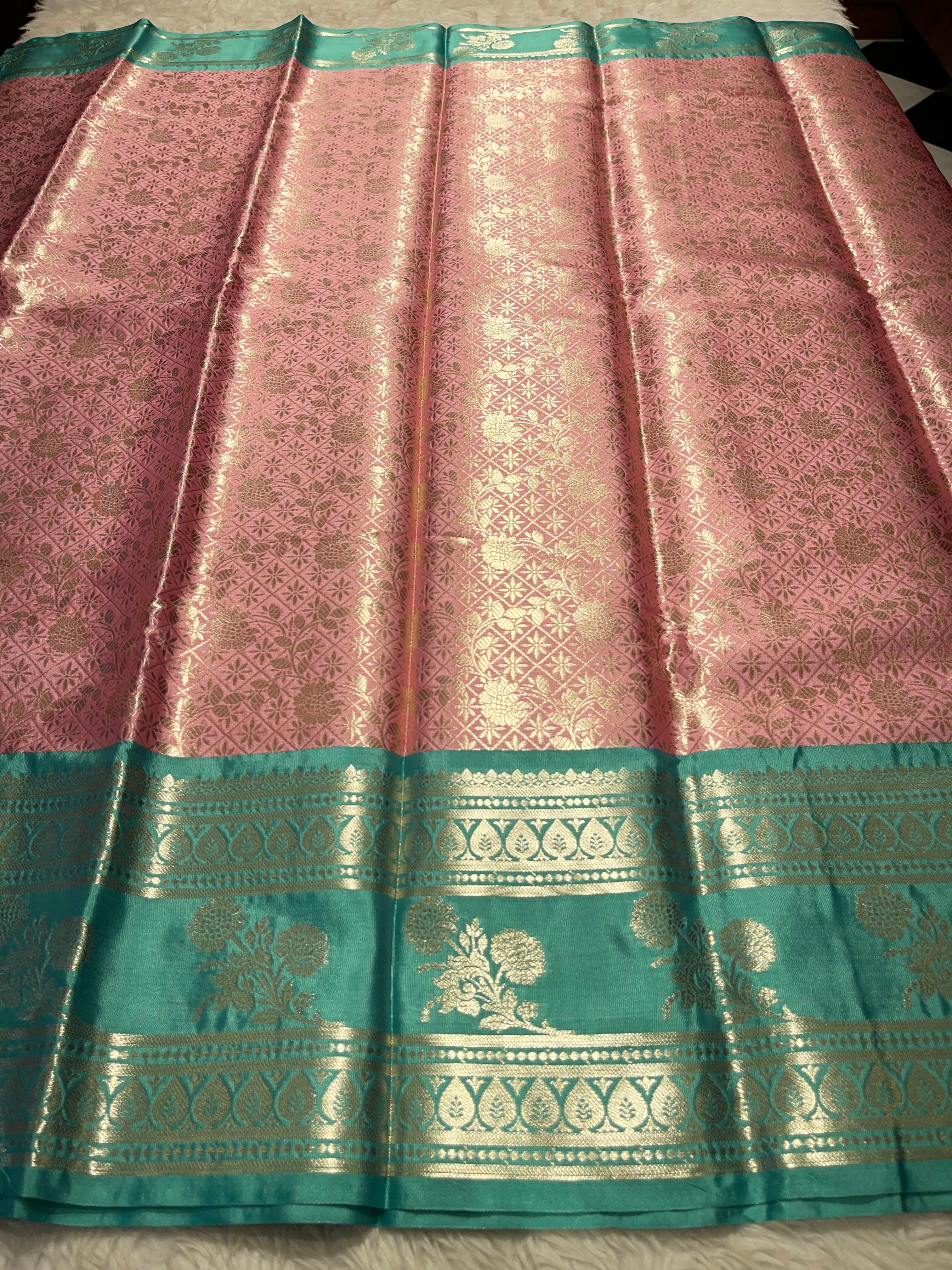 ANIKA'S KANCHI SEMI SILK SAREE-34