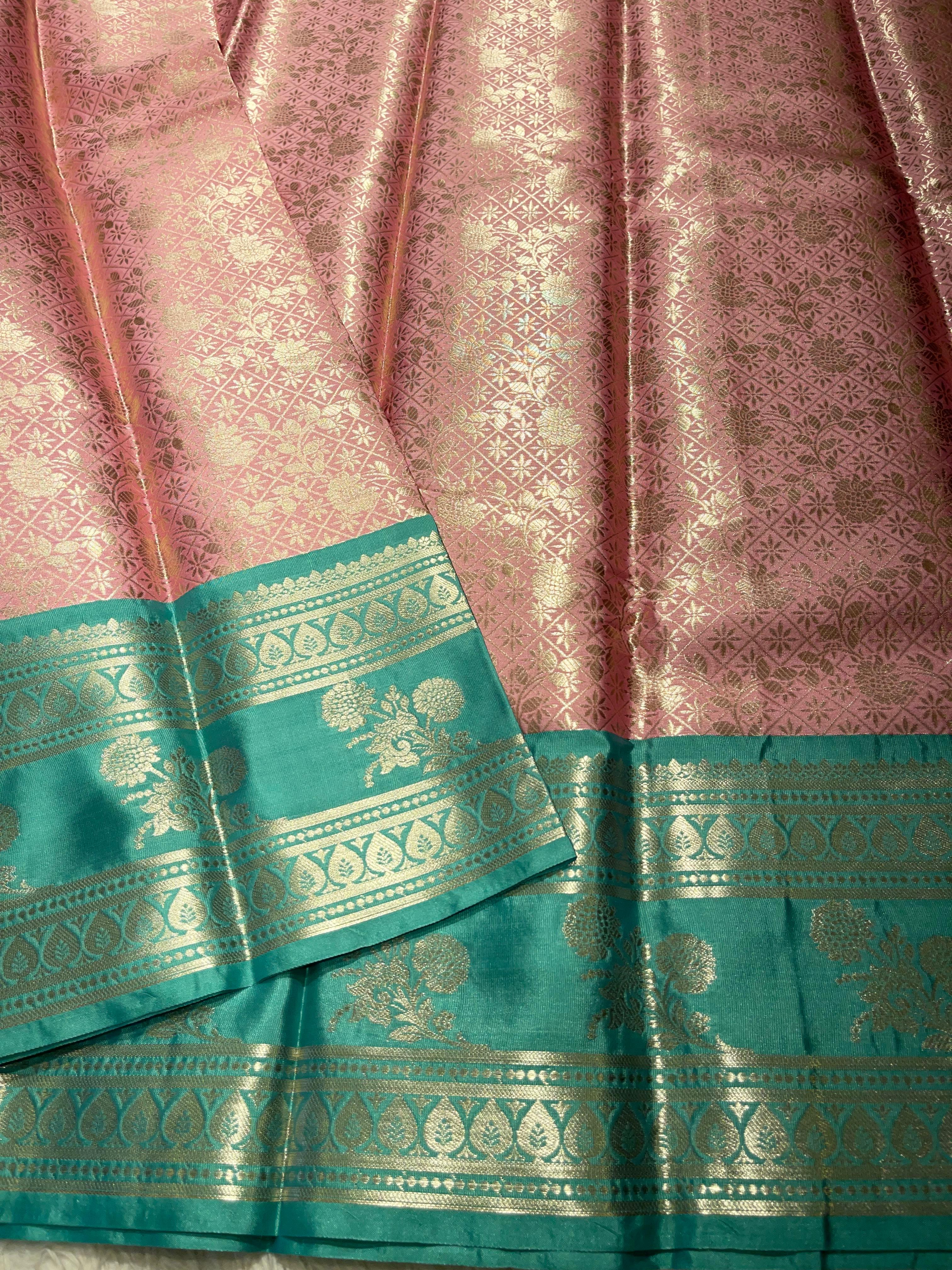 ANIKA'S KANCHI SEMI SILK SAREE-34