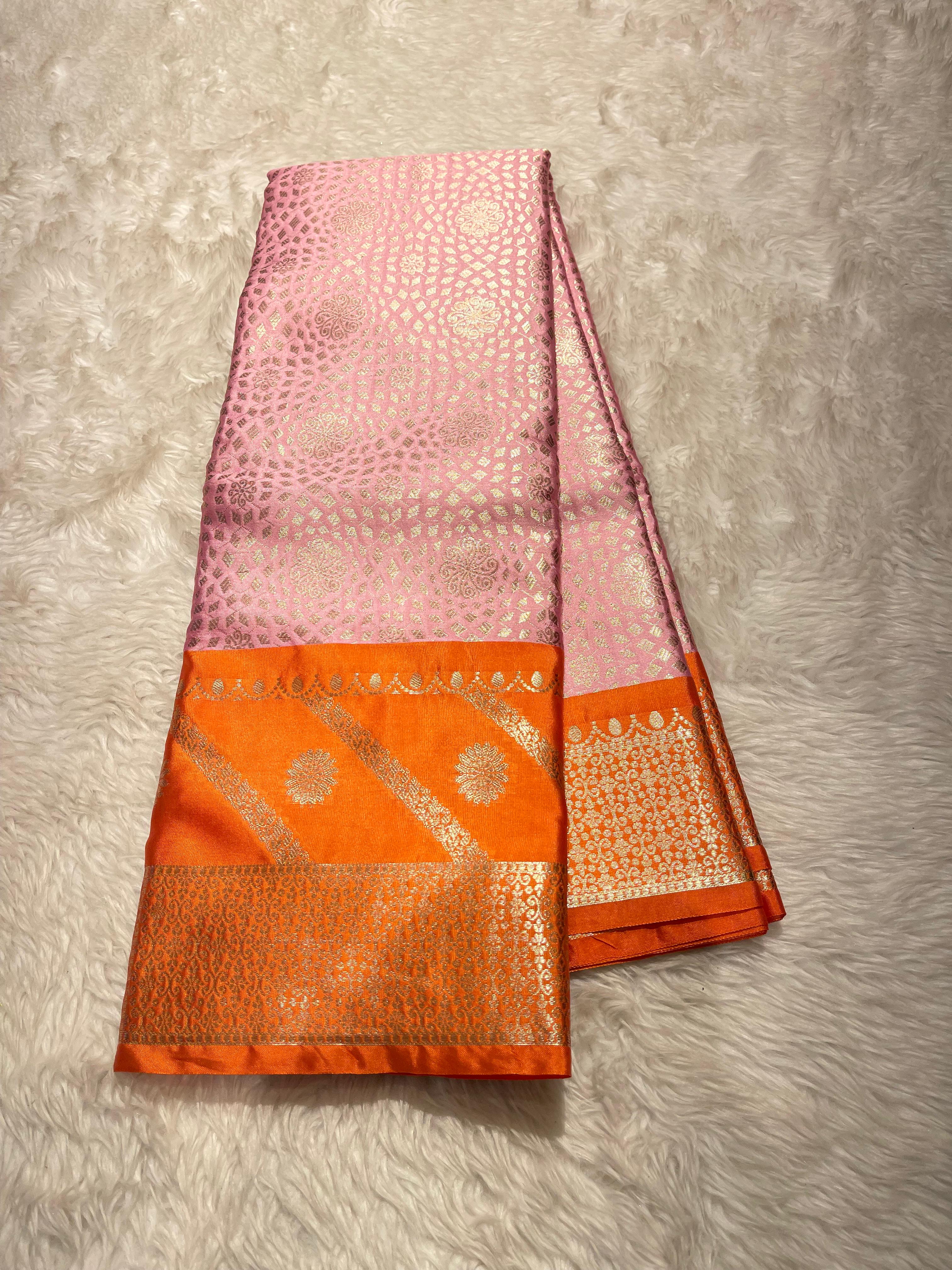 ANIKA'S KANCHI SEMI SILK SAREE-32