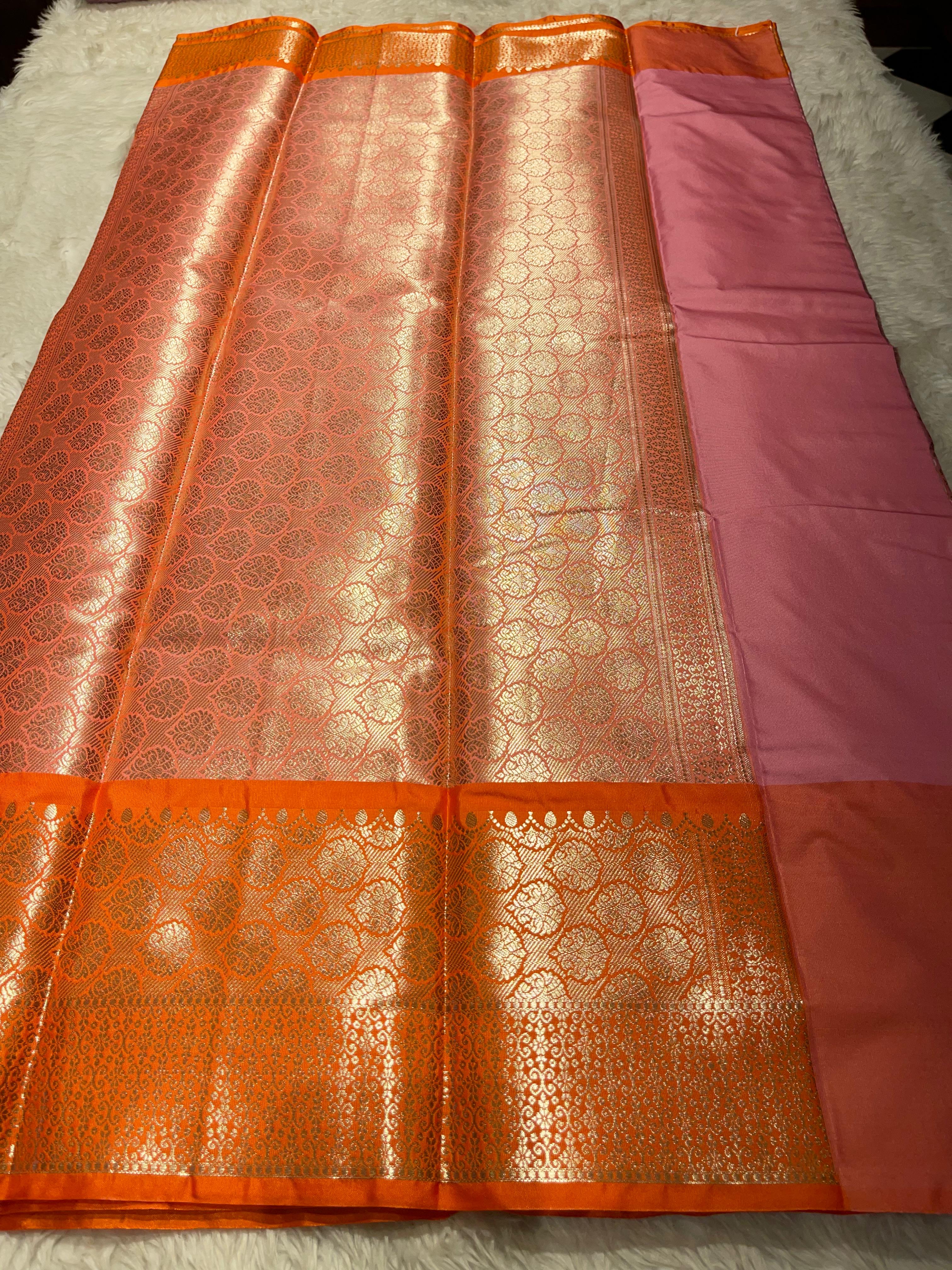 ANIKA'S KANCHI SEMI SILK SAREE-32