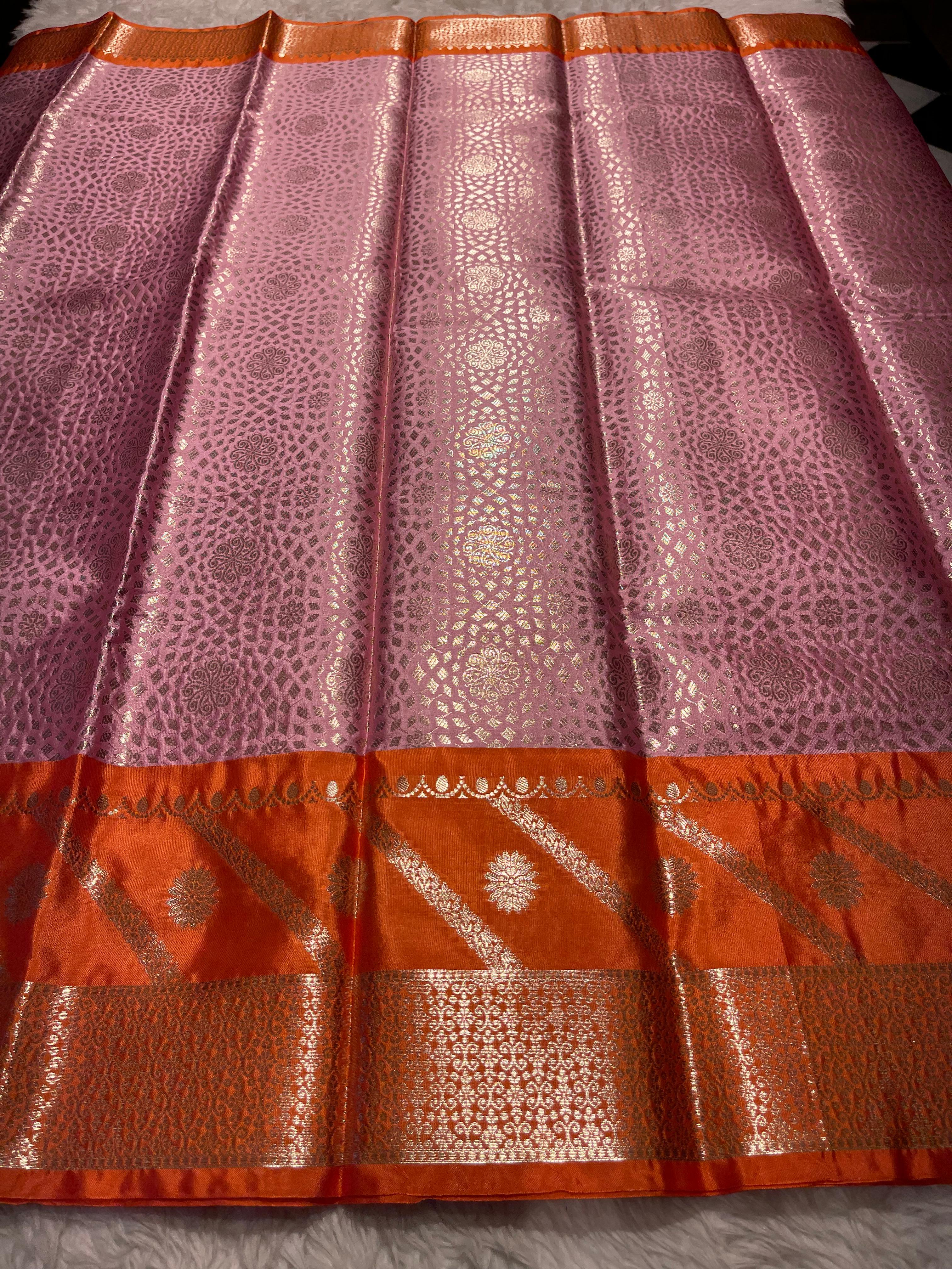 ANIKA'S KANCHI SEMI SILK SAREE-32