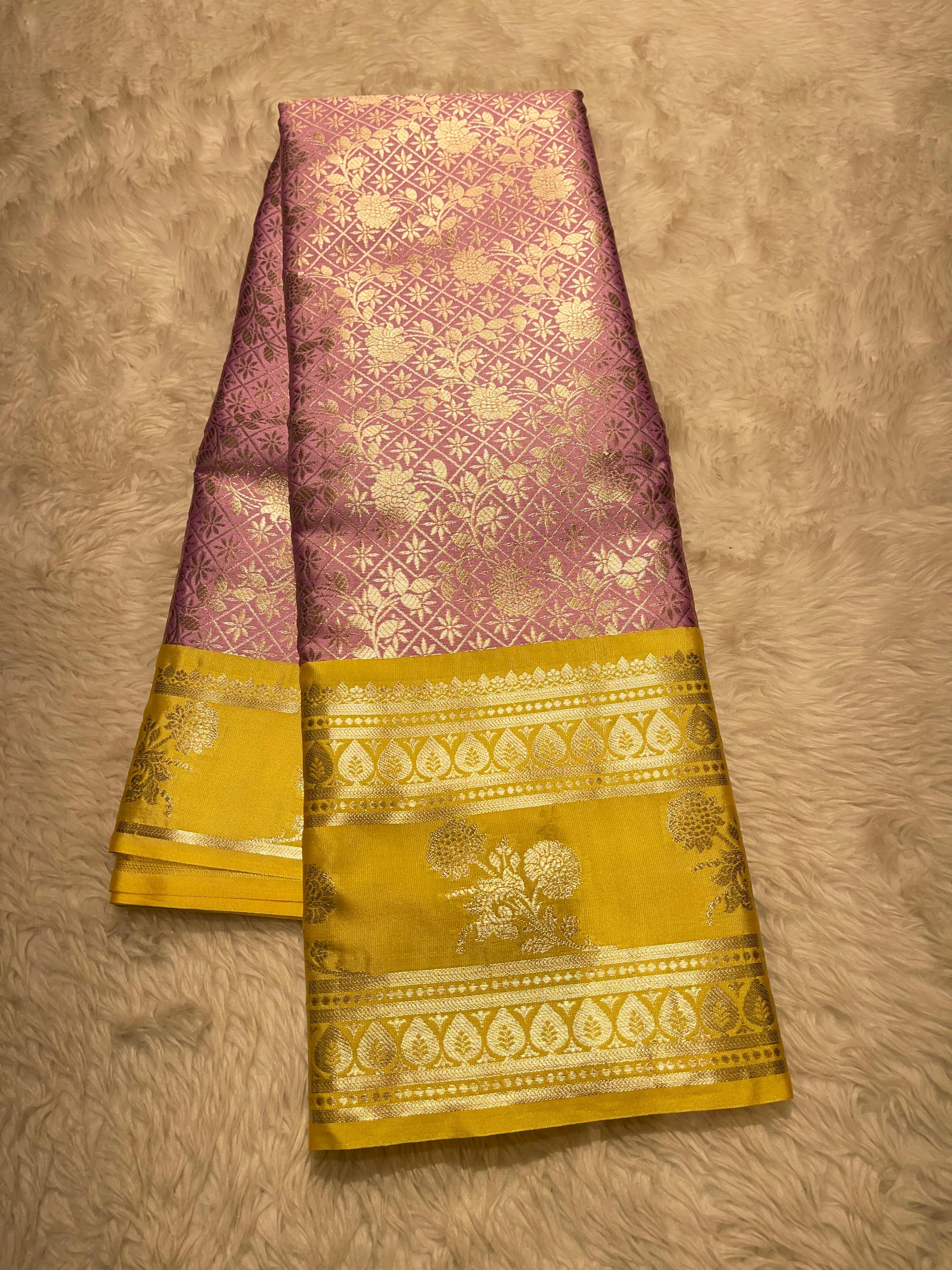 ANIKA'S KANCHI SEMI SILK SAREE-33