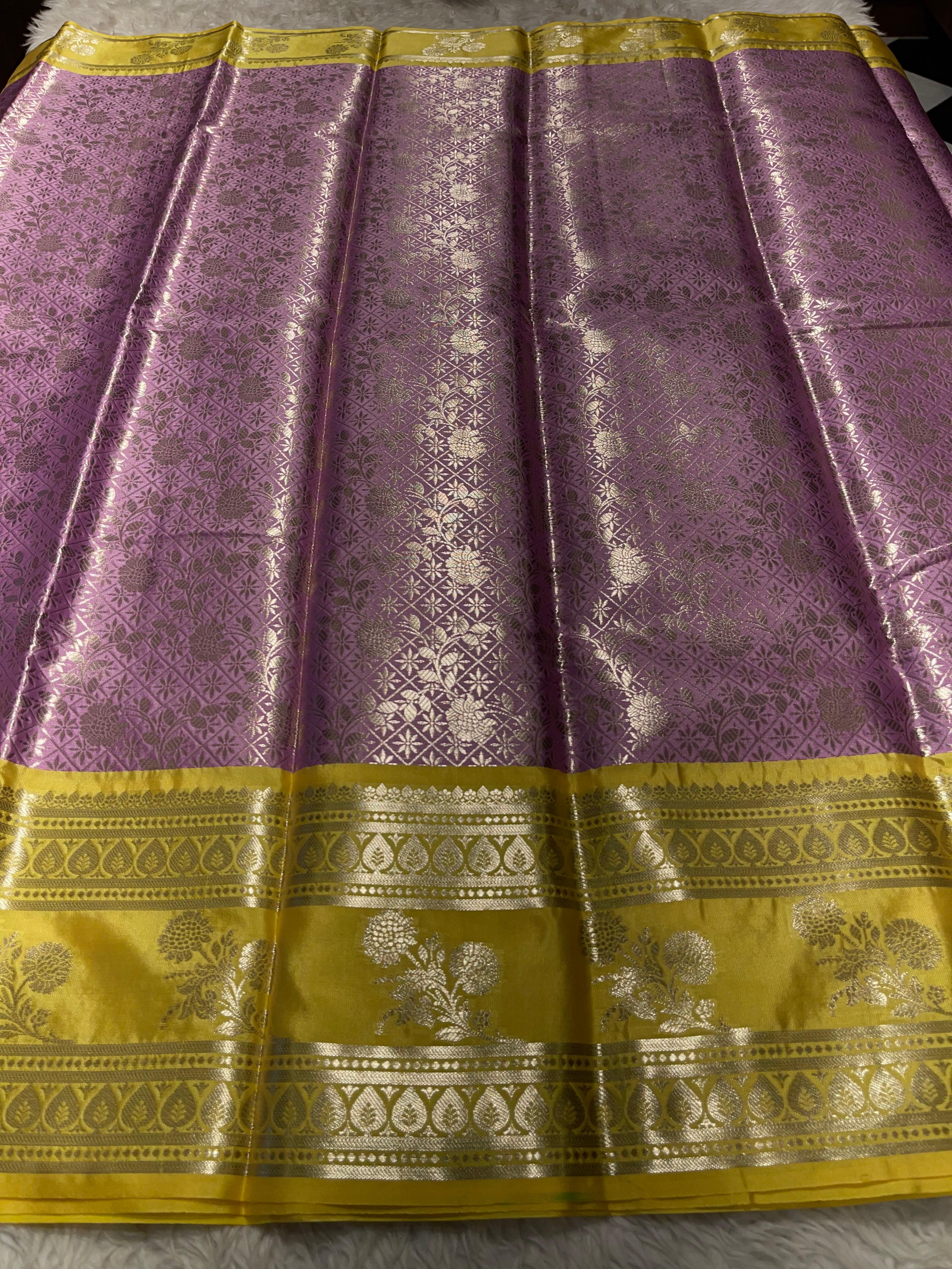 ANIKA'S KANCHI SEMI SILK SAREE-33