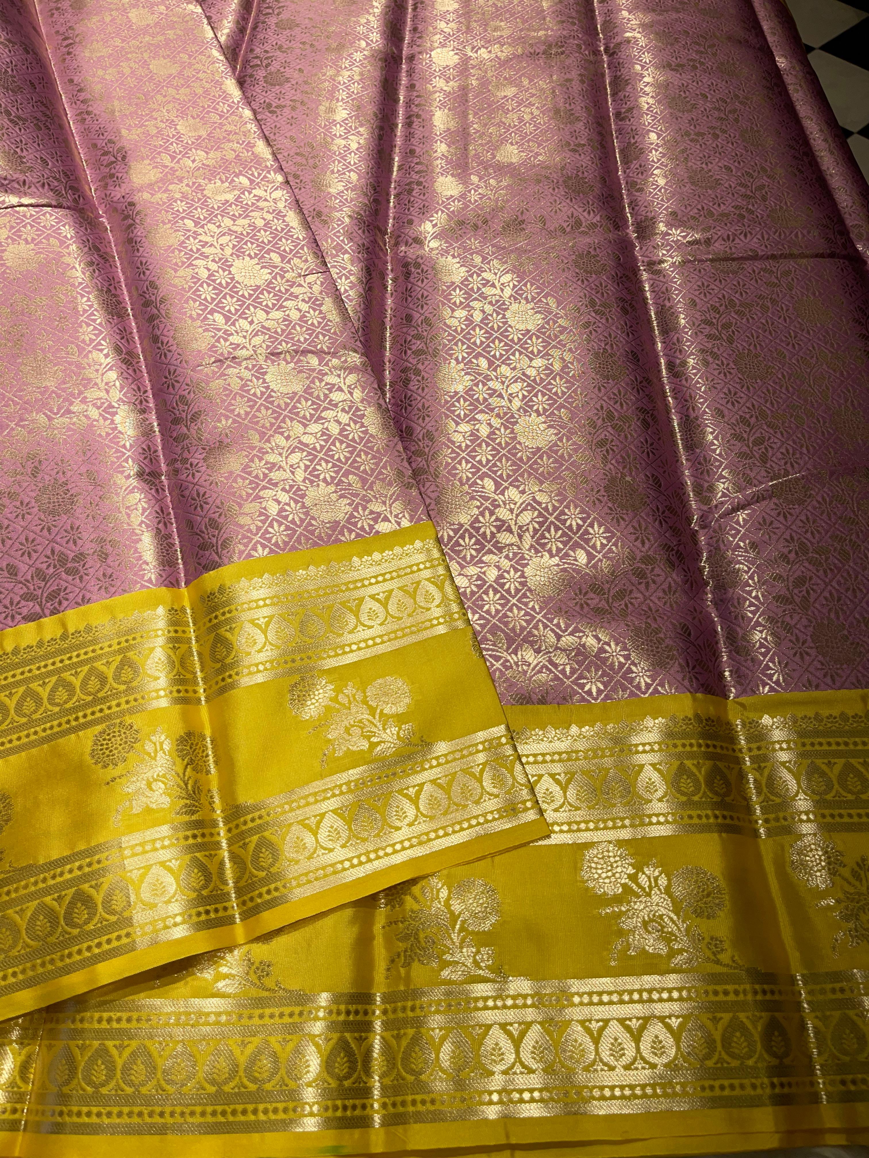 ANIKA'S KANCHI SEMI SILK SAREE-33