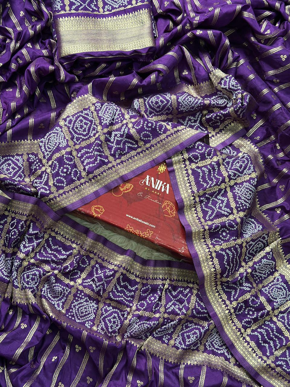 Bandini Exclusive Semi katan silk saree - AT02