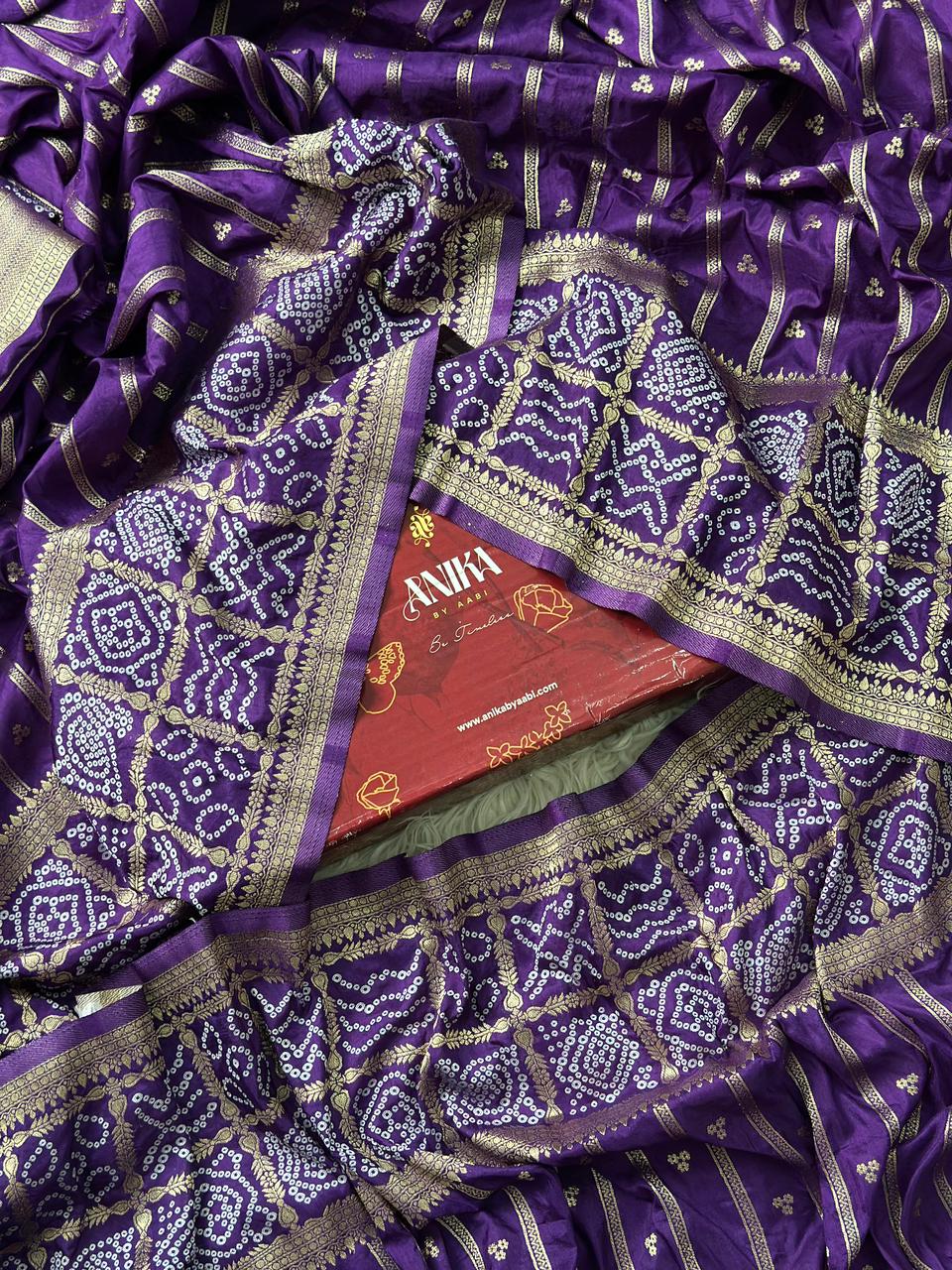 Bandini Exclusive Semi katan silk saree - AT02