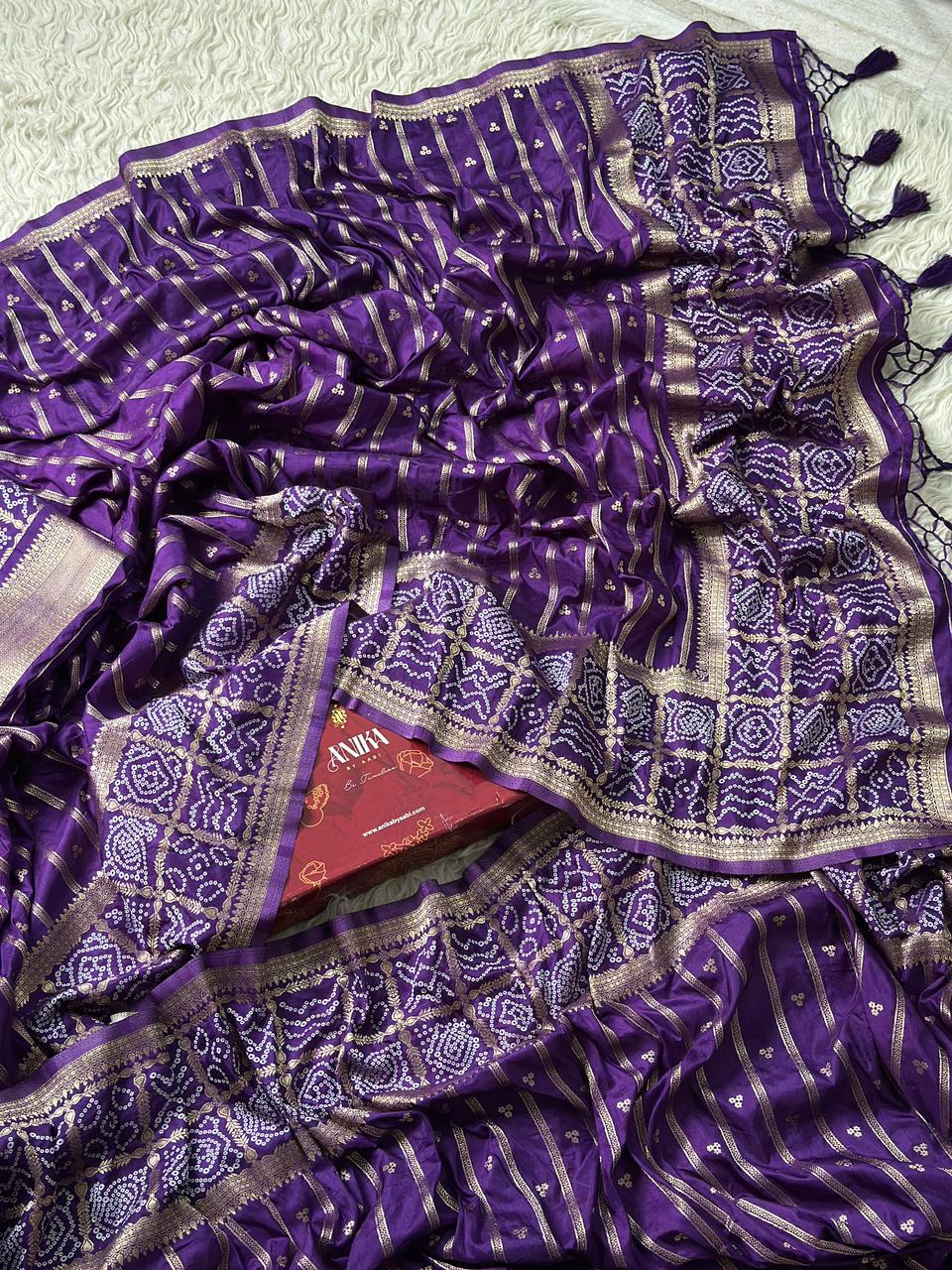 Bandini Exclusive Semi katan silk saree - AT02