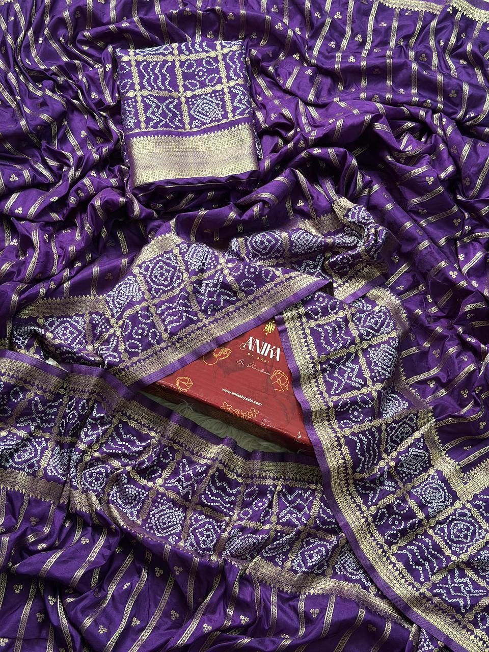 Bandini Exclusive Semi katan silk saree - AT02