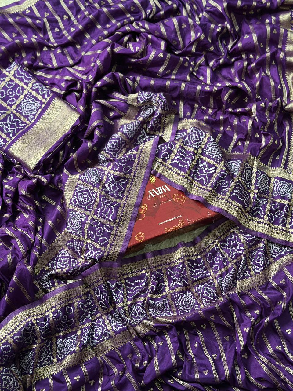 Bandini Exclusive Semi katan silk saree - AT02