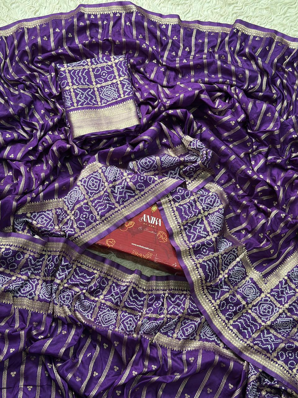 Bandini Exclusive Semi katan silk saree - AT02