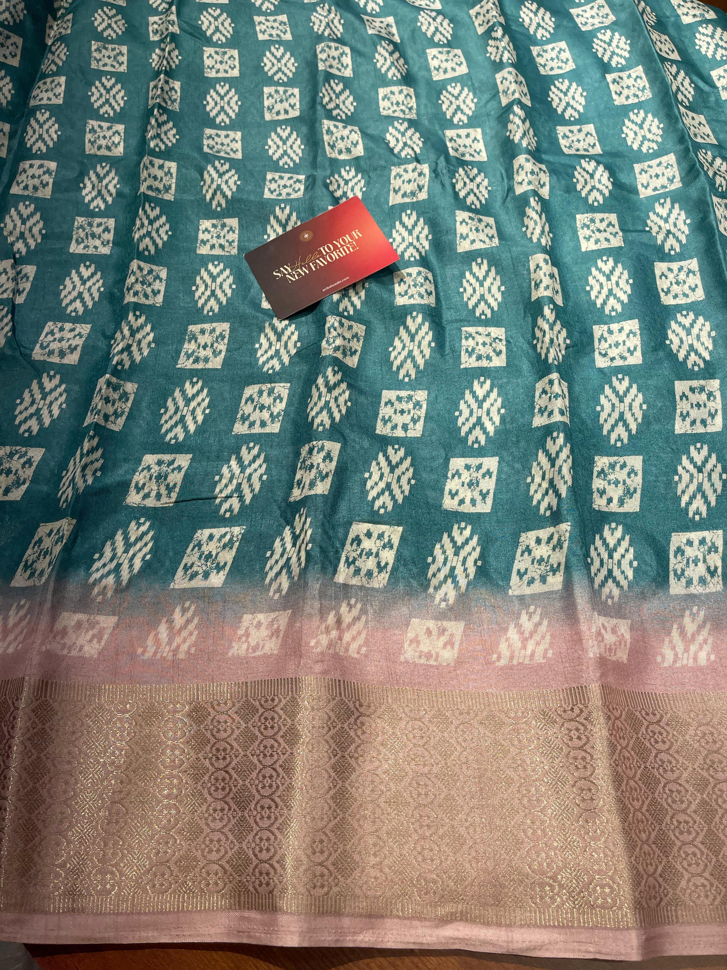 Printed Dola Saree2-PD17