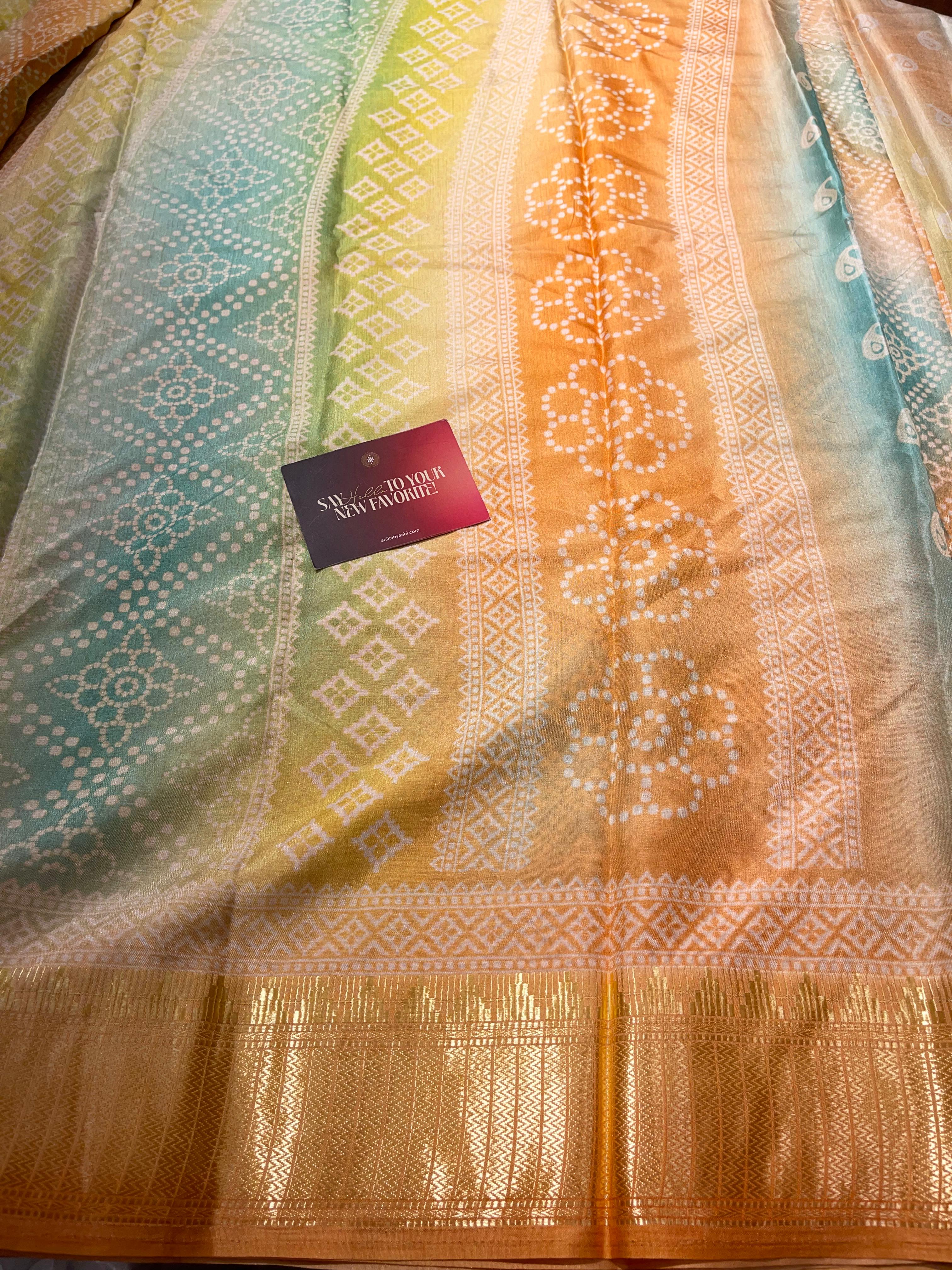 Printed Dola Saree2-PD18