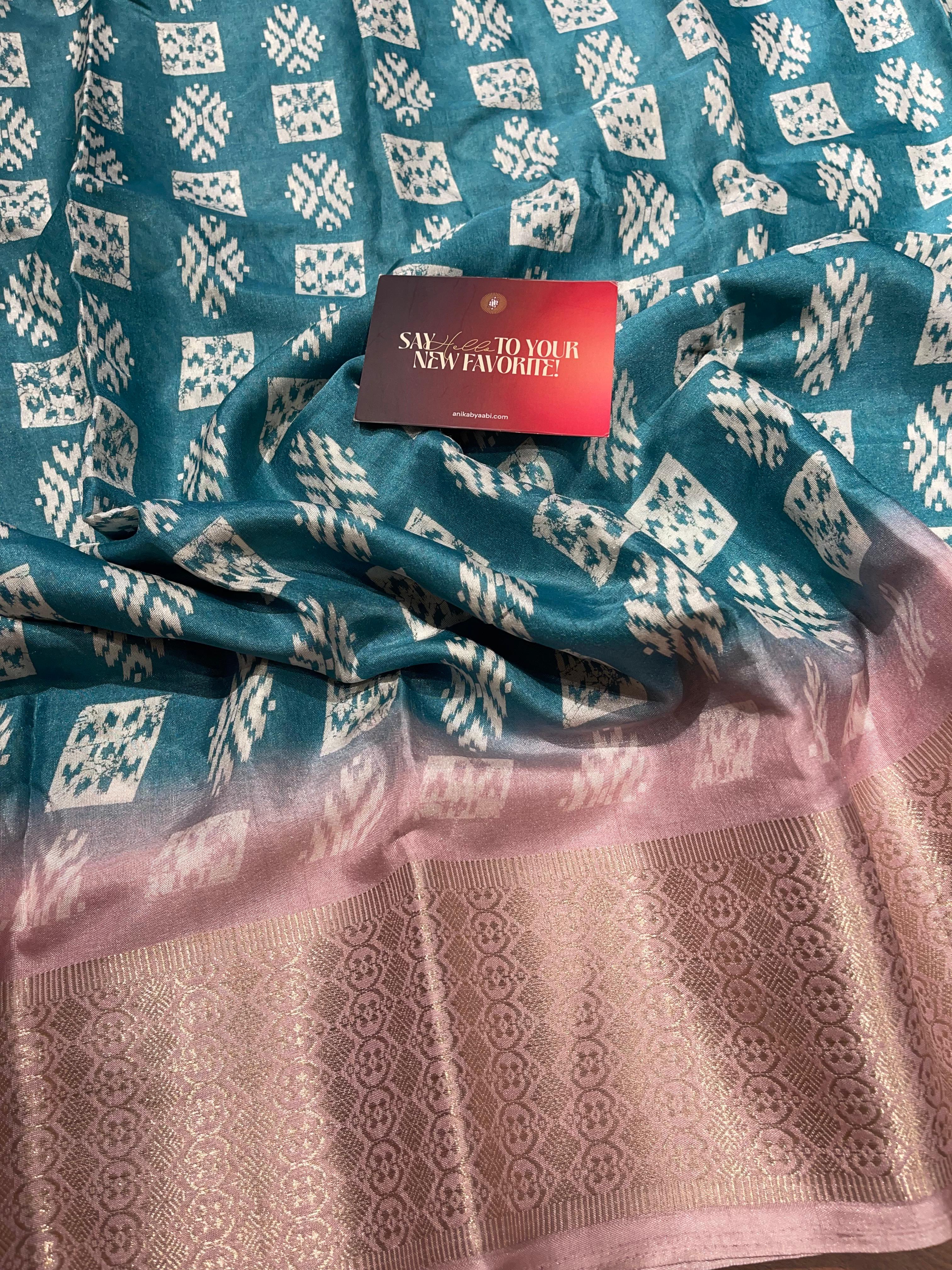 Printed Dola Saree2-PD17