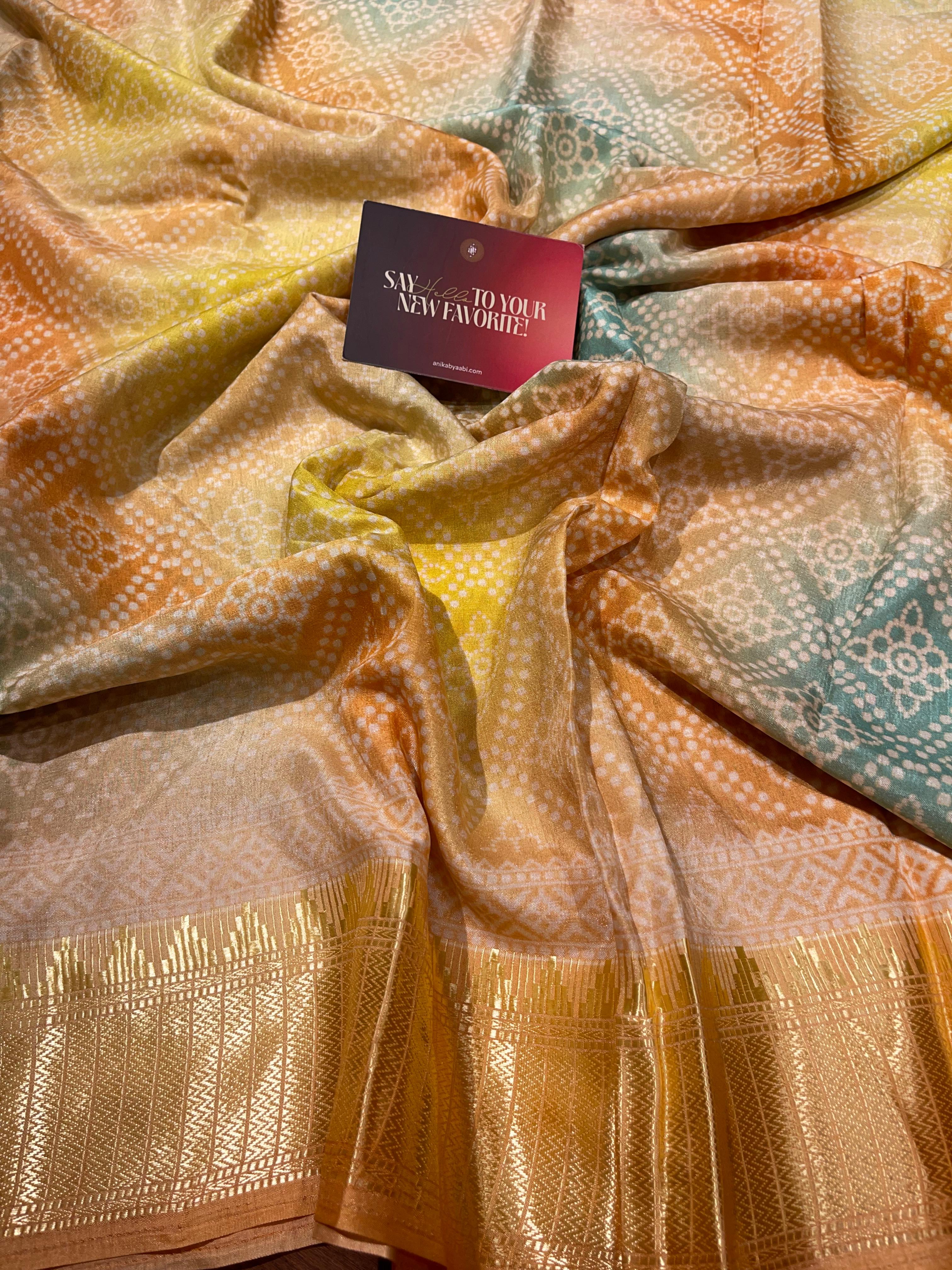 Printed Dola Saree2-PD18