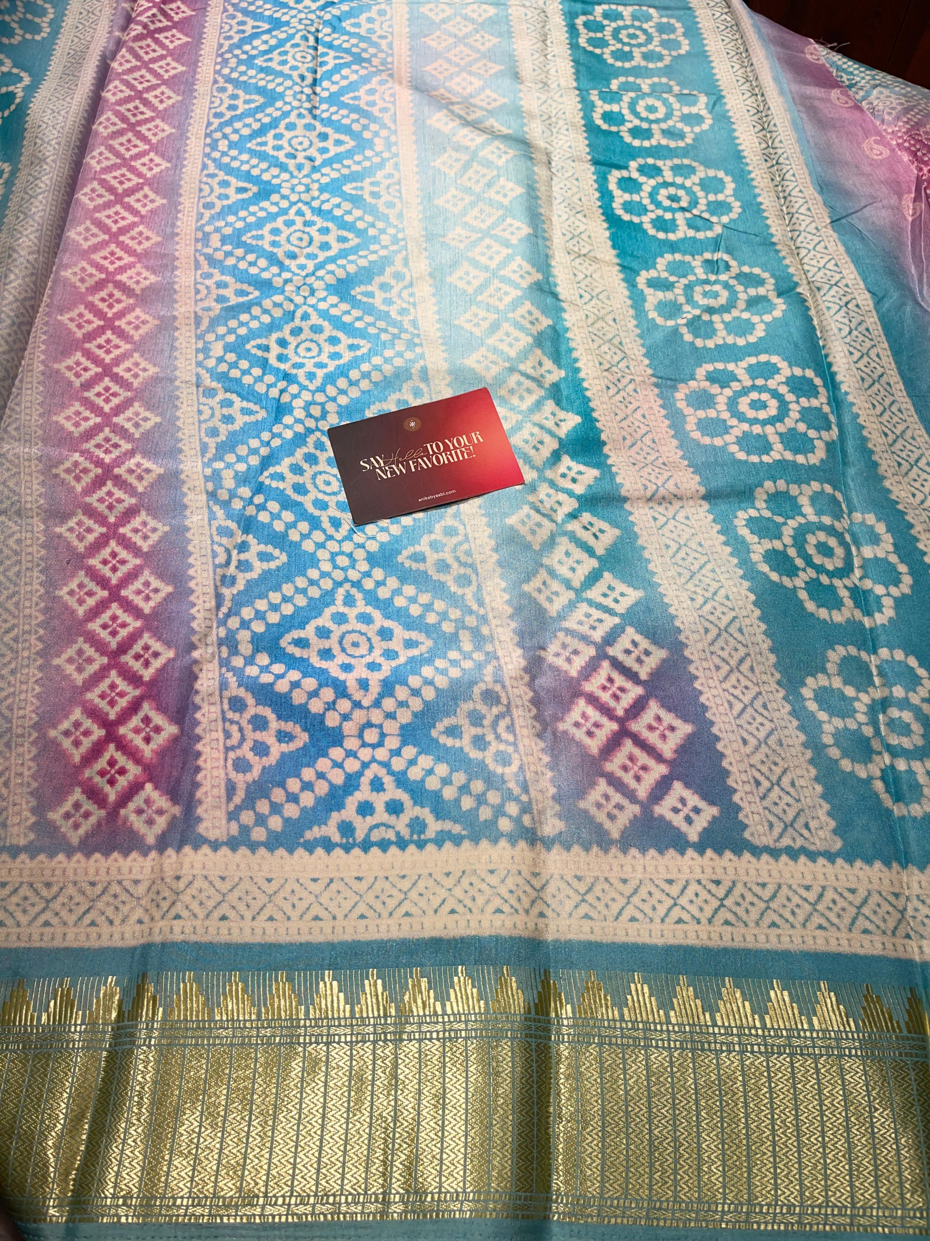 Printed Dola Saree2-PD19