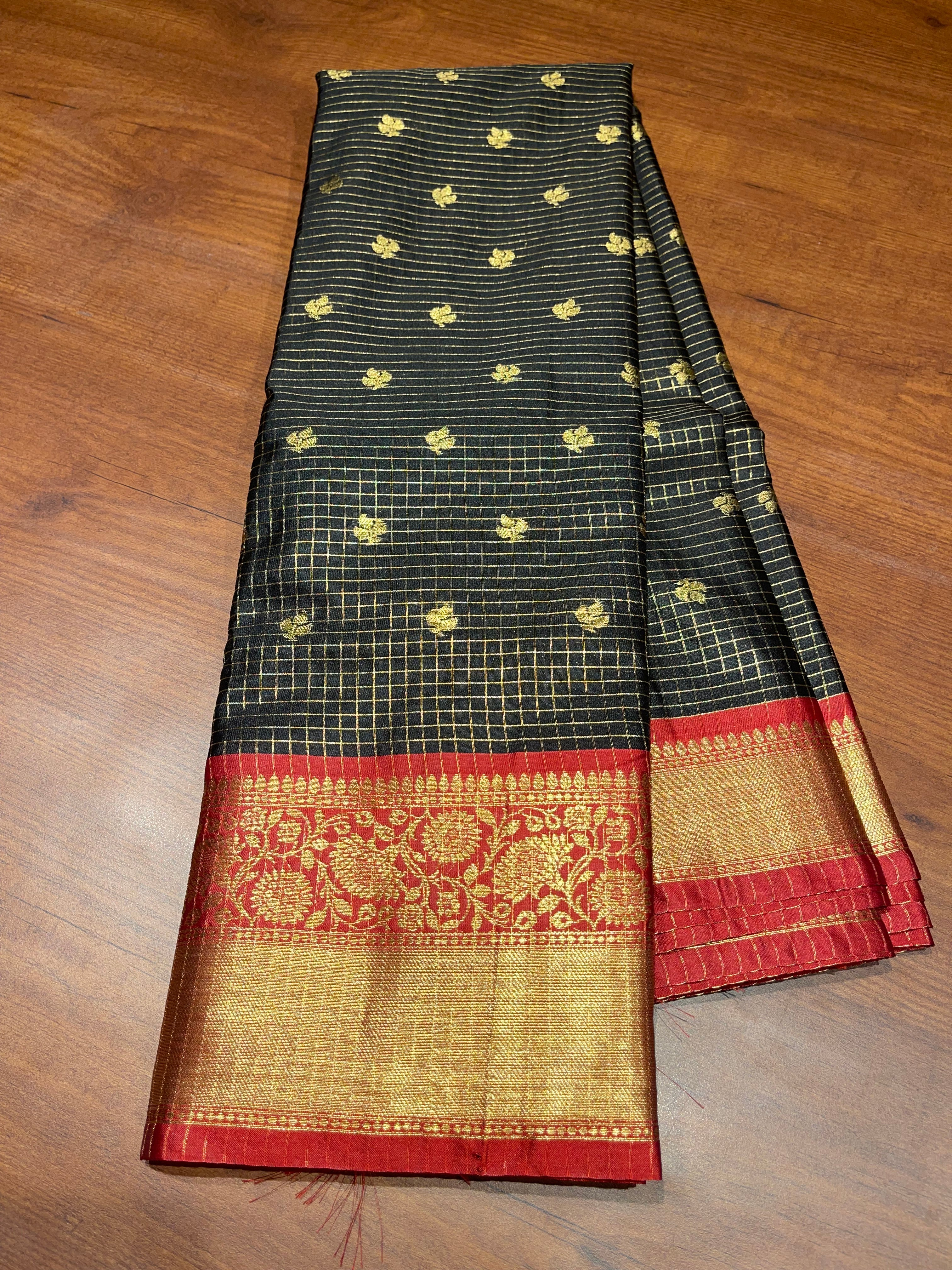 Anika’s Semi silk checks -ASC08