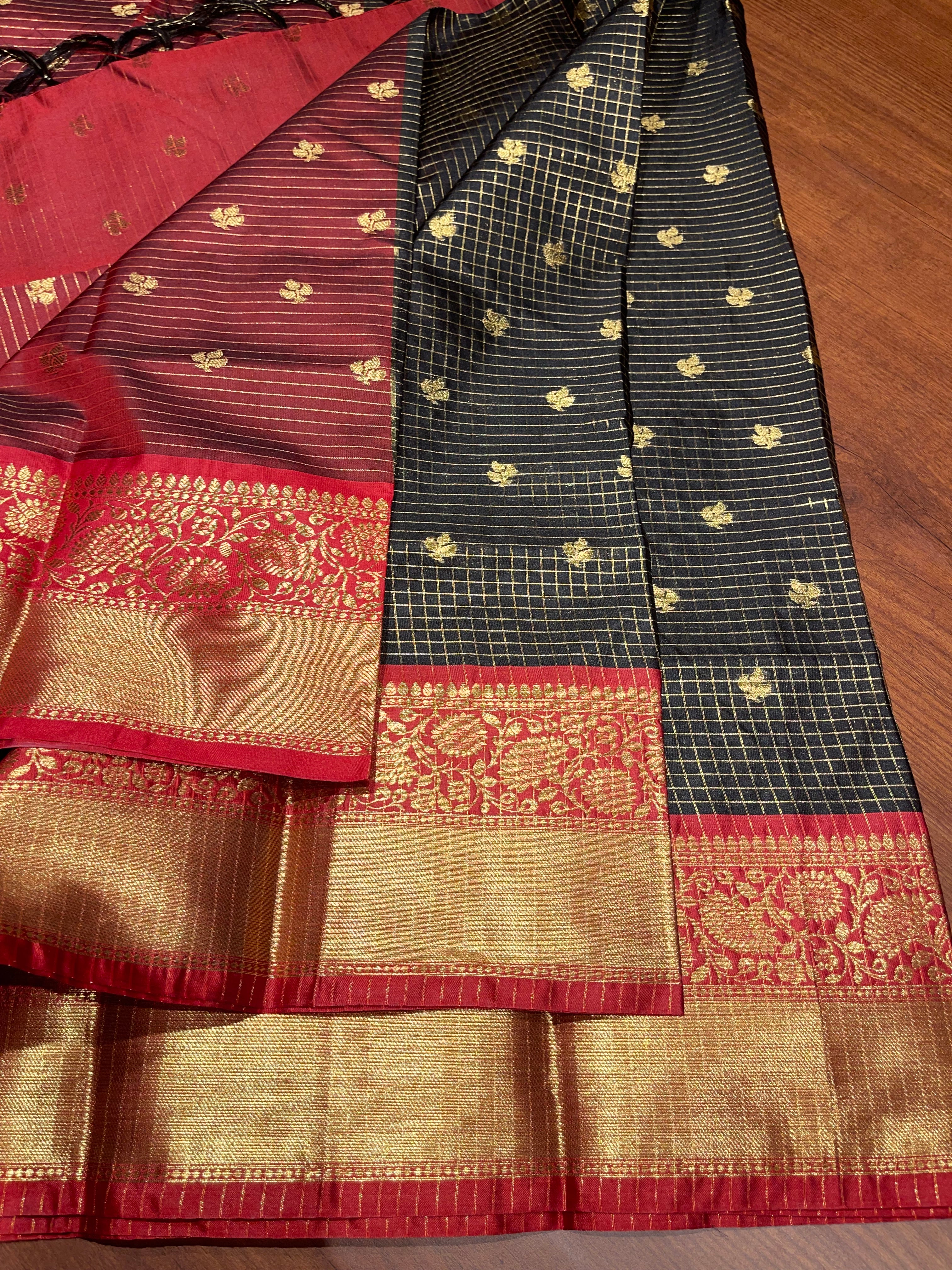 Anika’s Semi silk checks -ASC08