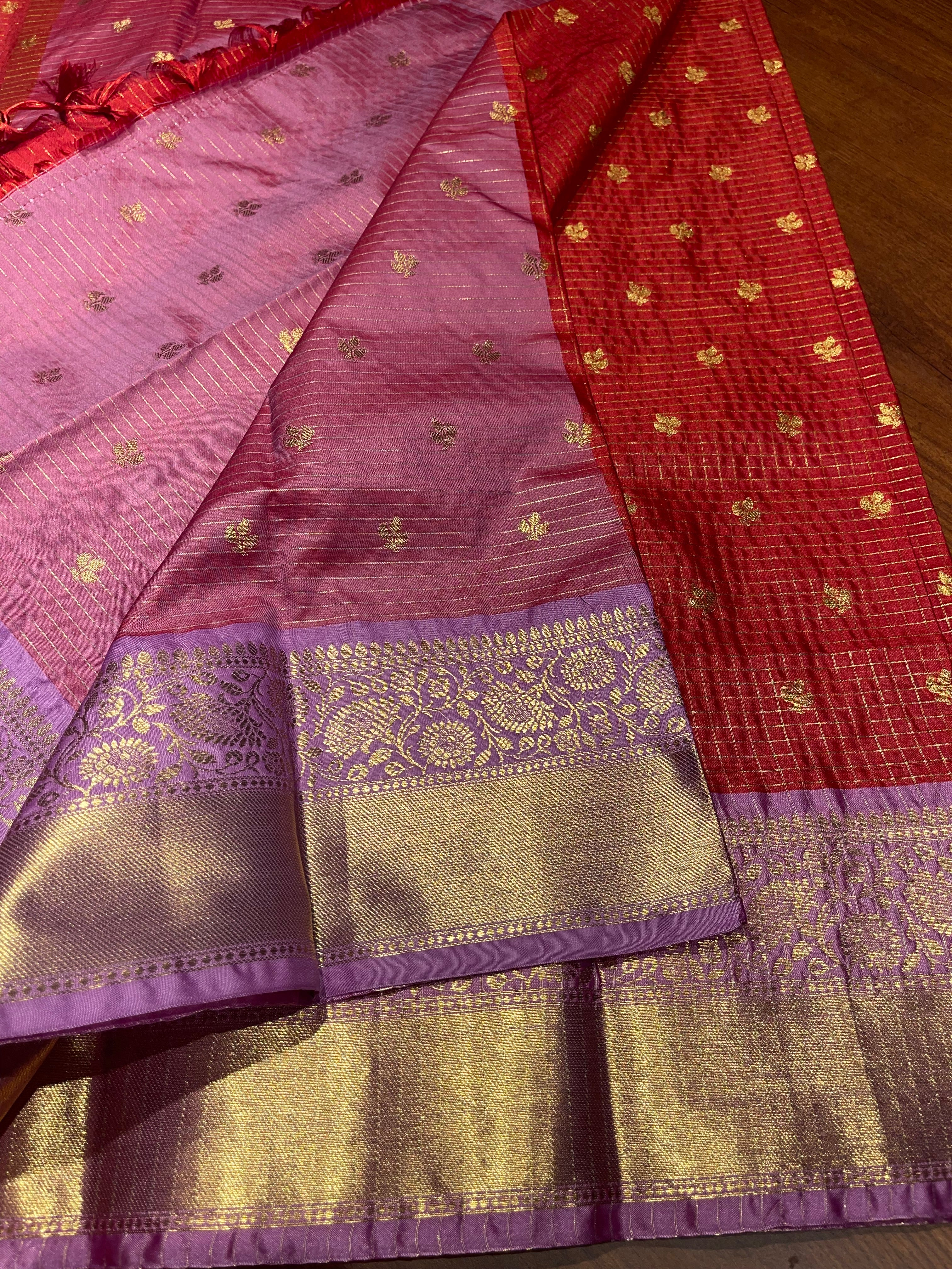Anika’s Semi silk checks -ASC07